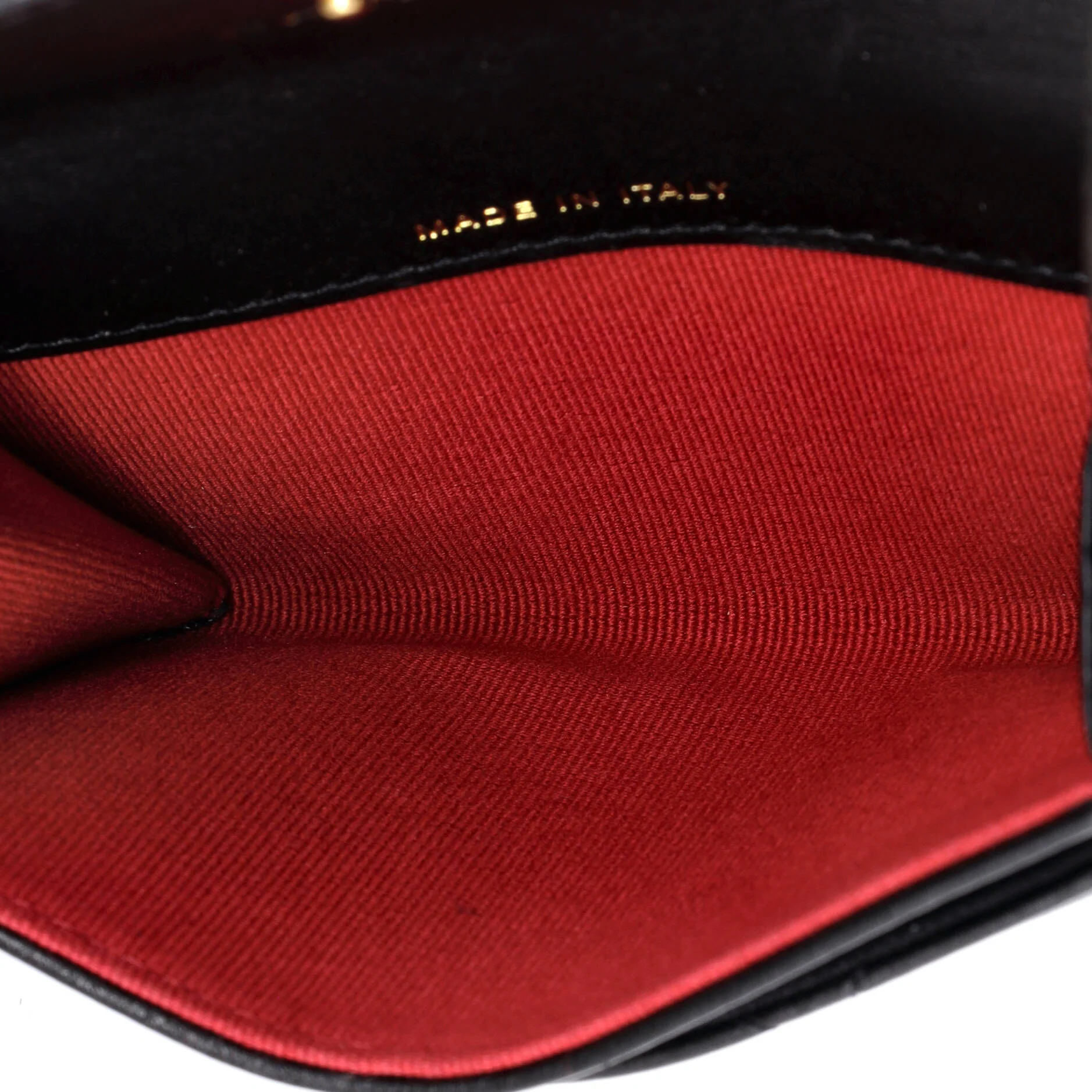 19 Flap Card Case Quilted Leather - Image 5