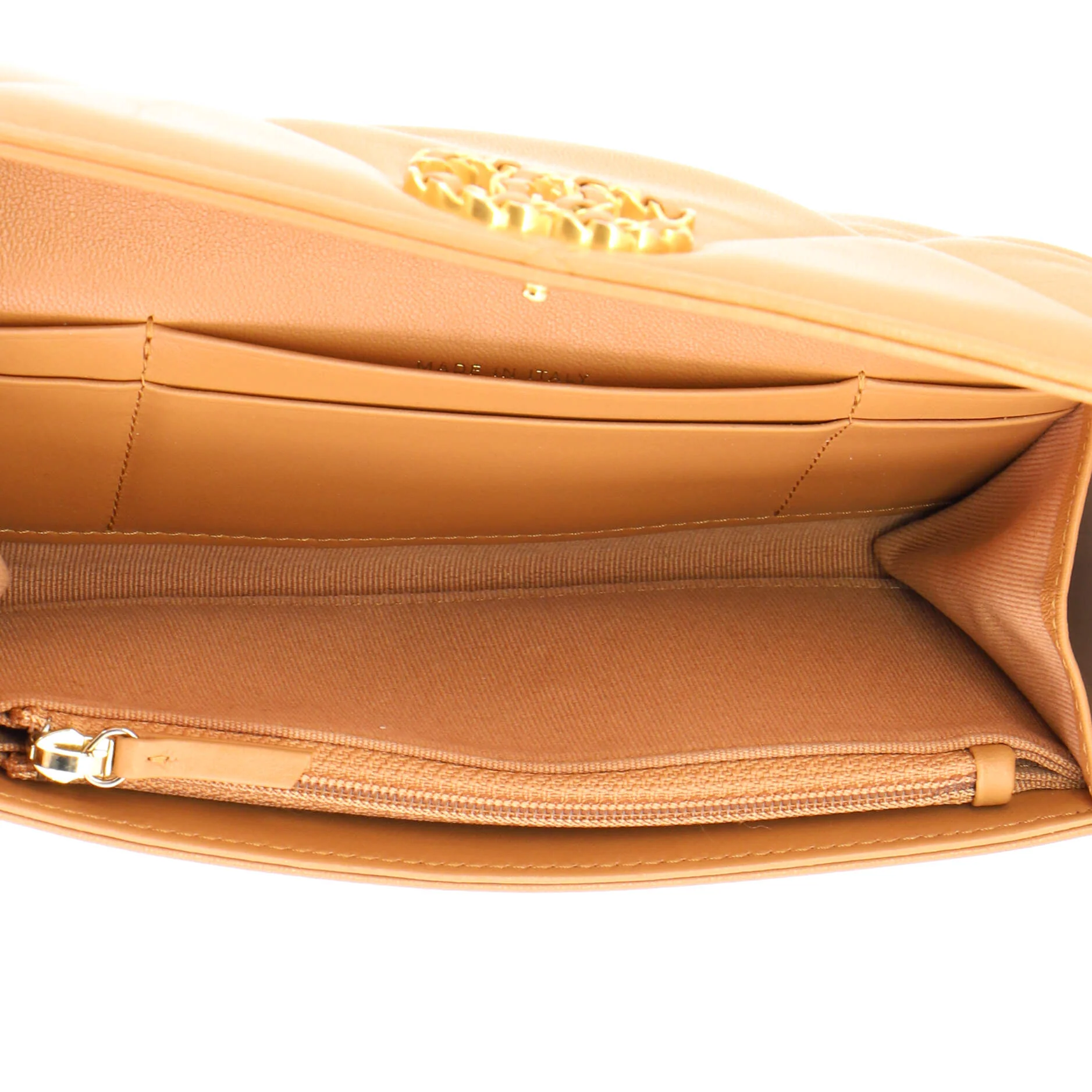 19 Flap Wallet Quilted Lambskin Long - Image 5