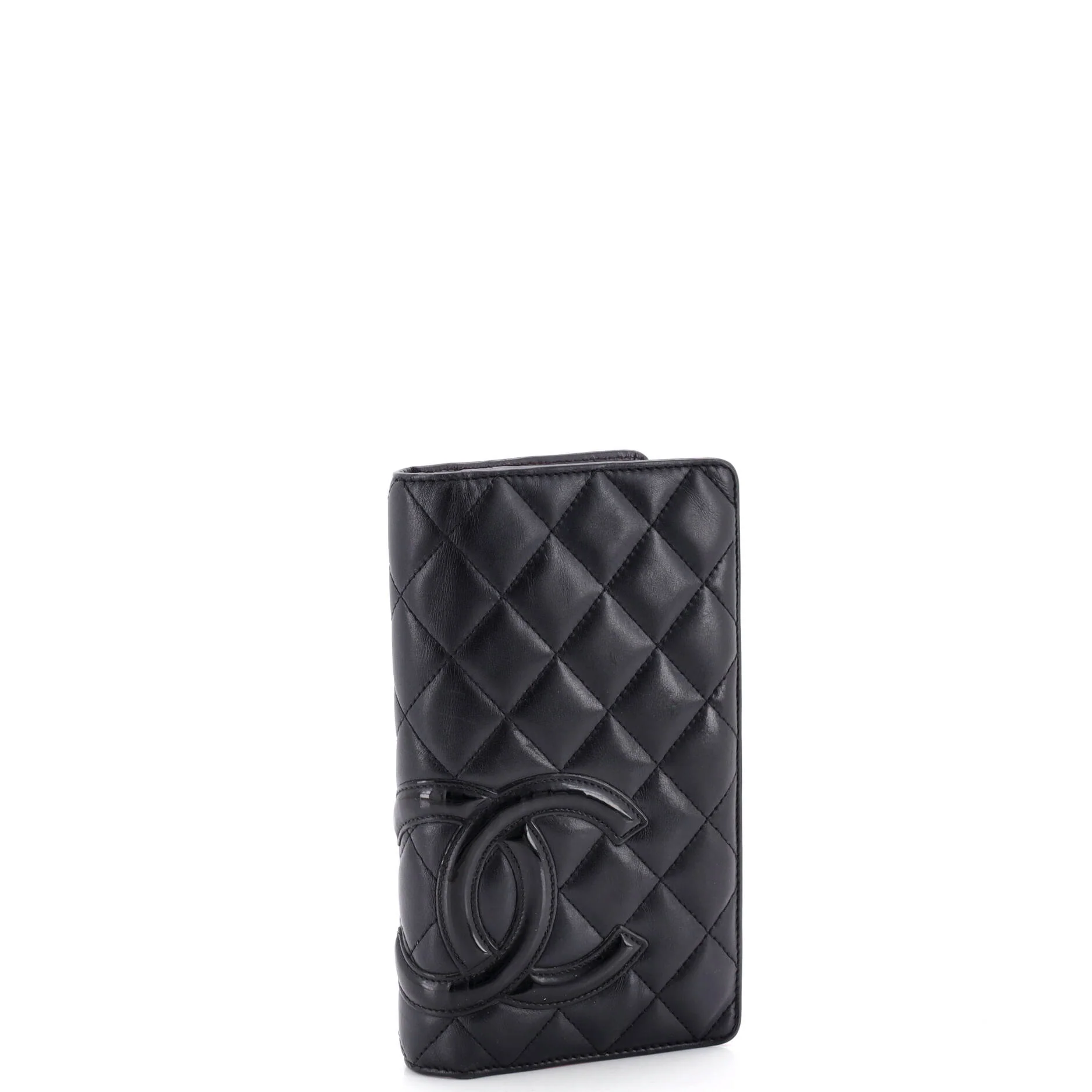 Cambon Bifold Wallet Quilted Lambskin Long - Image 2