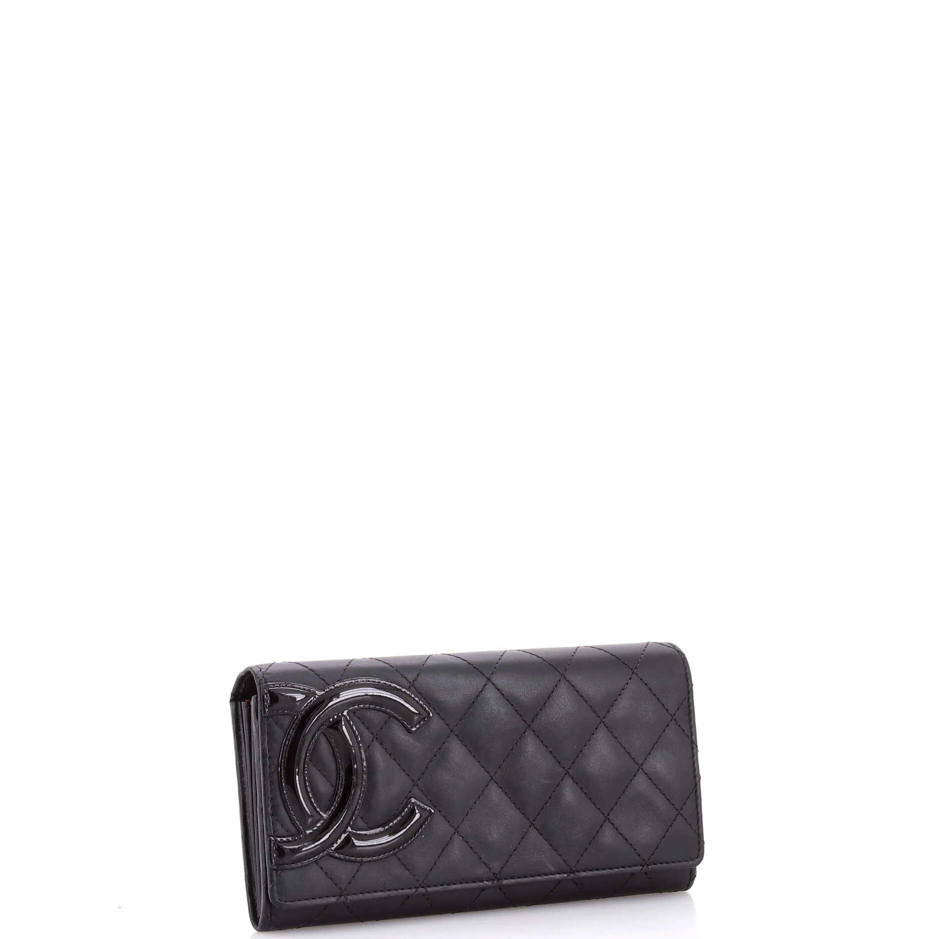 Cambon Gusset Wallet Quilted Lambskin Long - Image 2