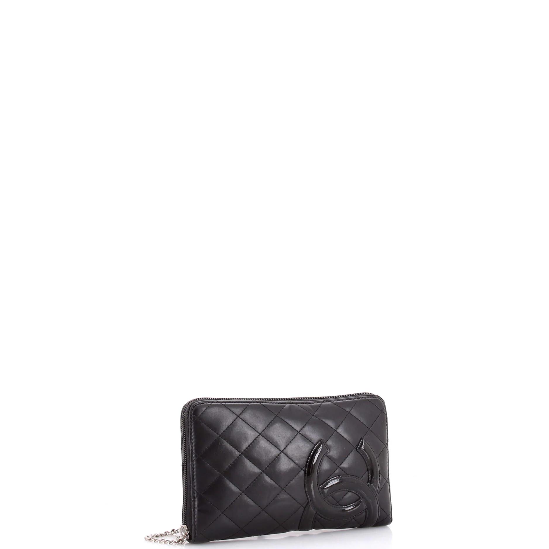 Cambon Zip Around Organizer Wallet Quilted Lambskin - Image 2