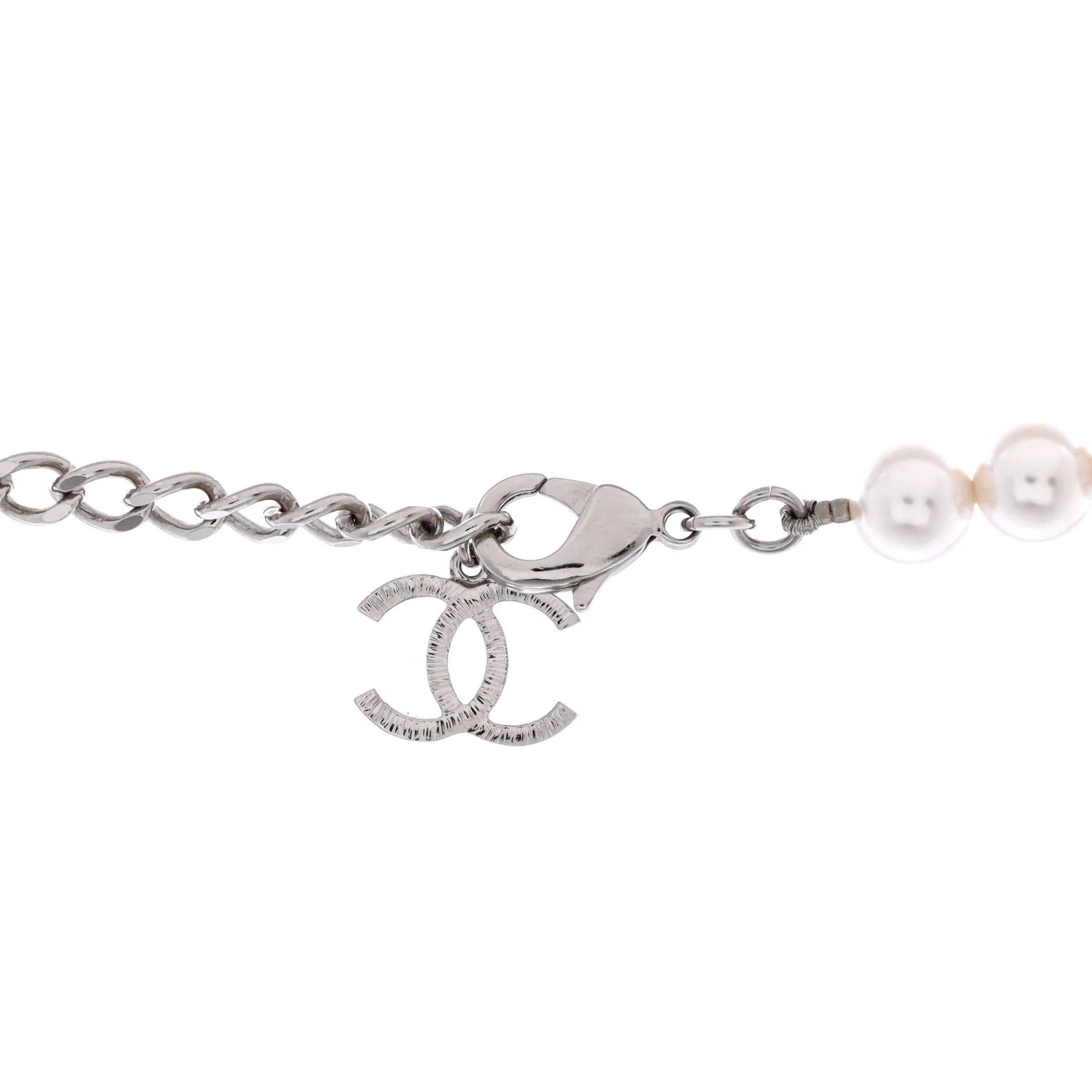 CC Graduated Pearls Belt Faux Pearls 80 - Image 3