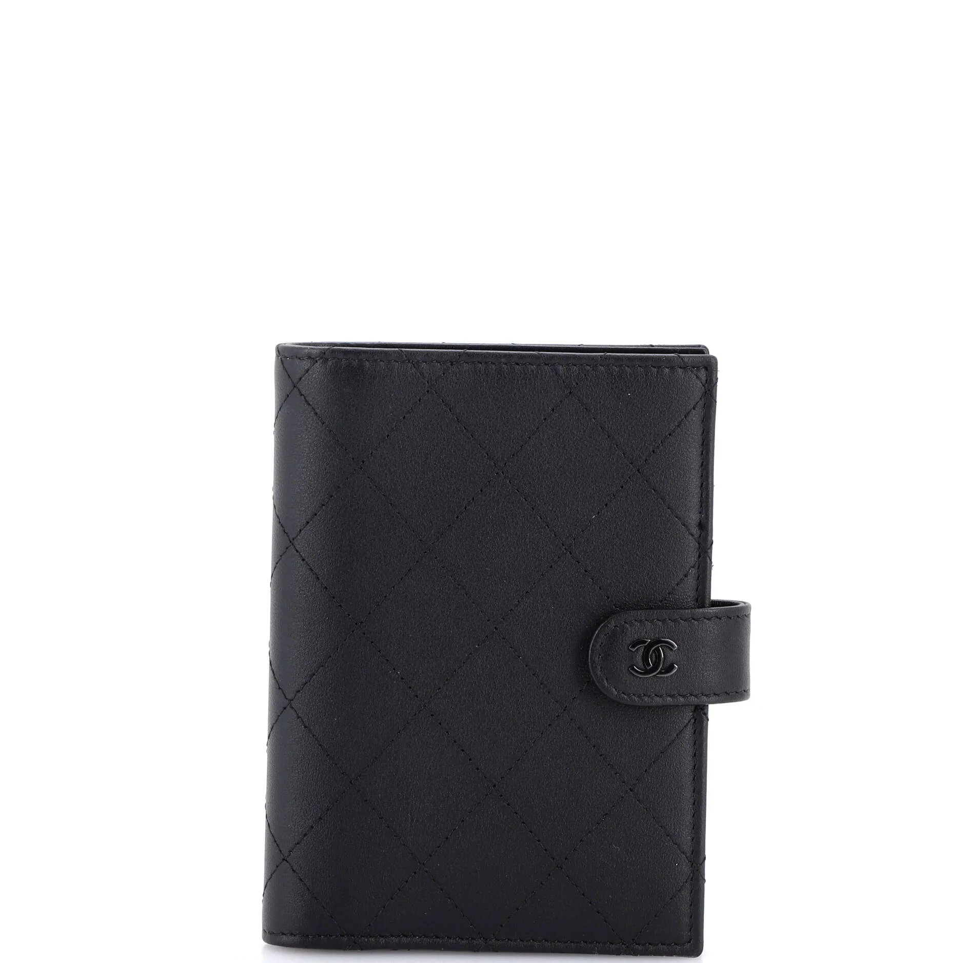 CC Passport Holder Stitched Calfskin
