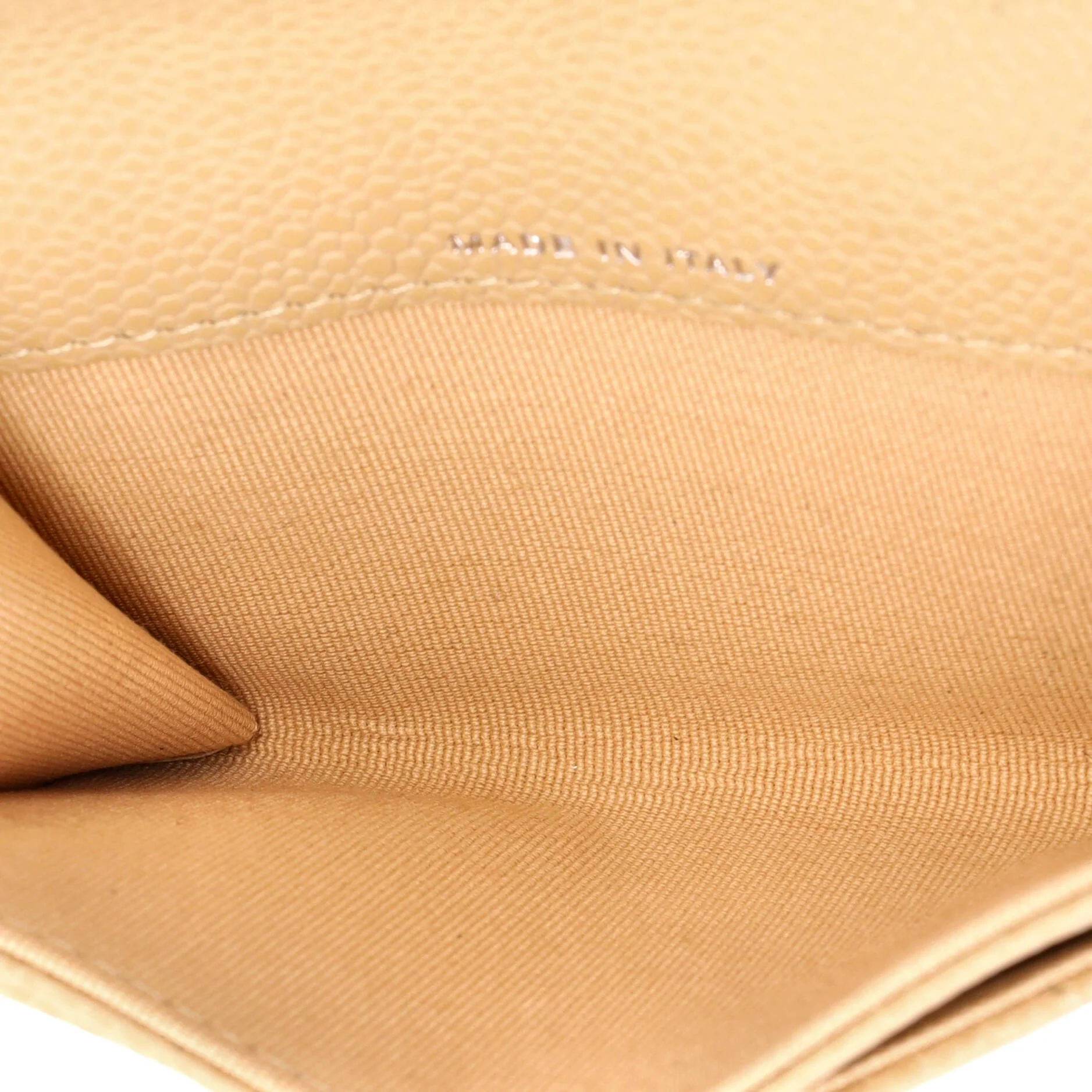 Classic Flap Card Case Quilted Caviar - Image 5