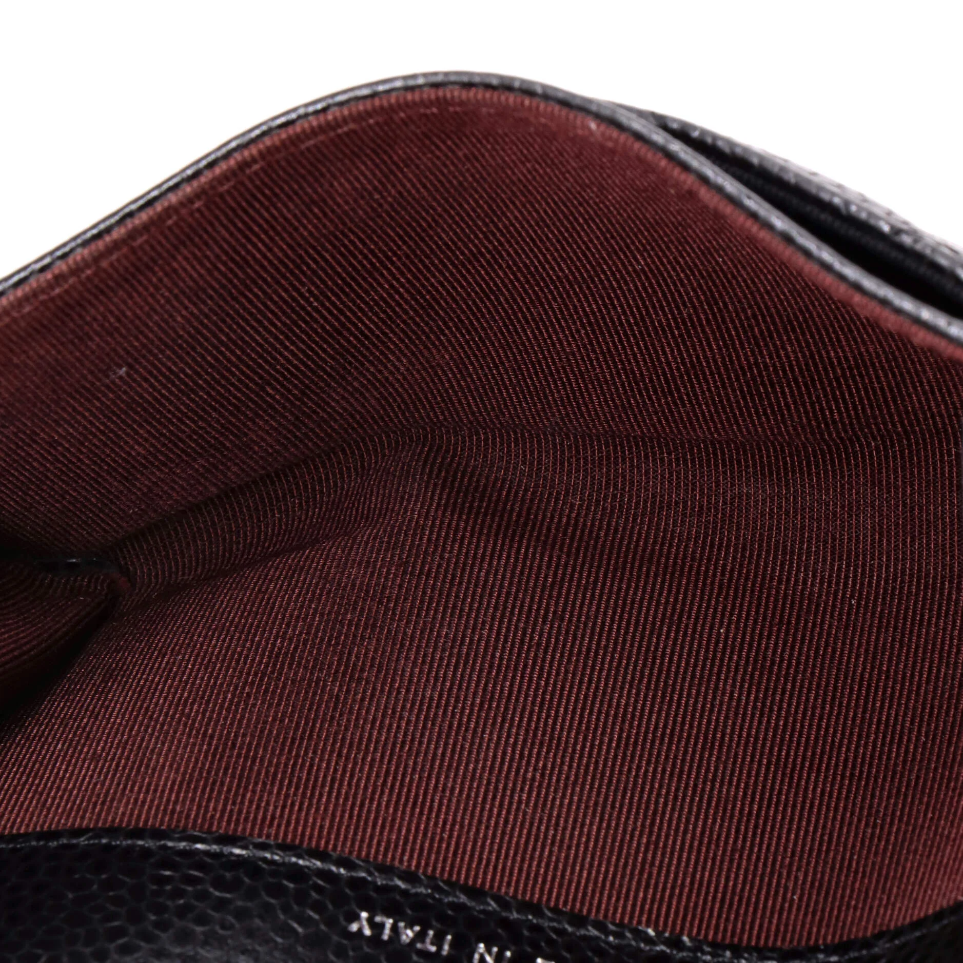 Classic Flap Card Holder Quilted Caviar - Image 5