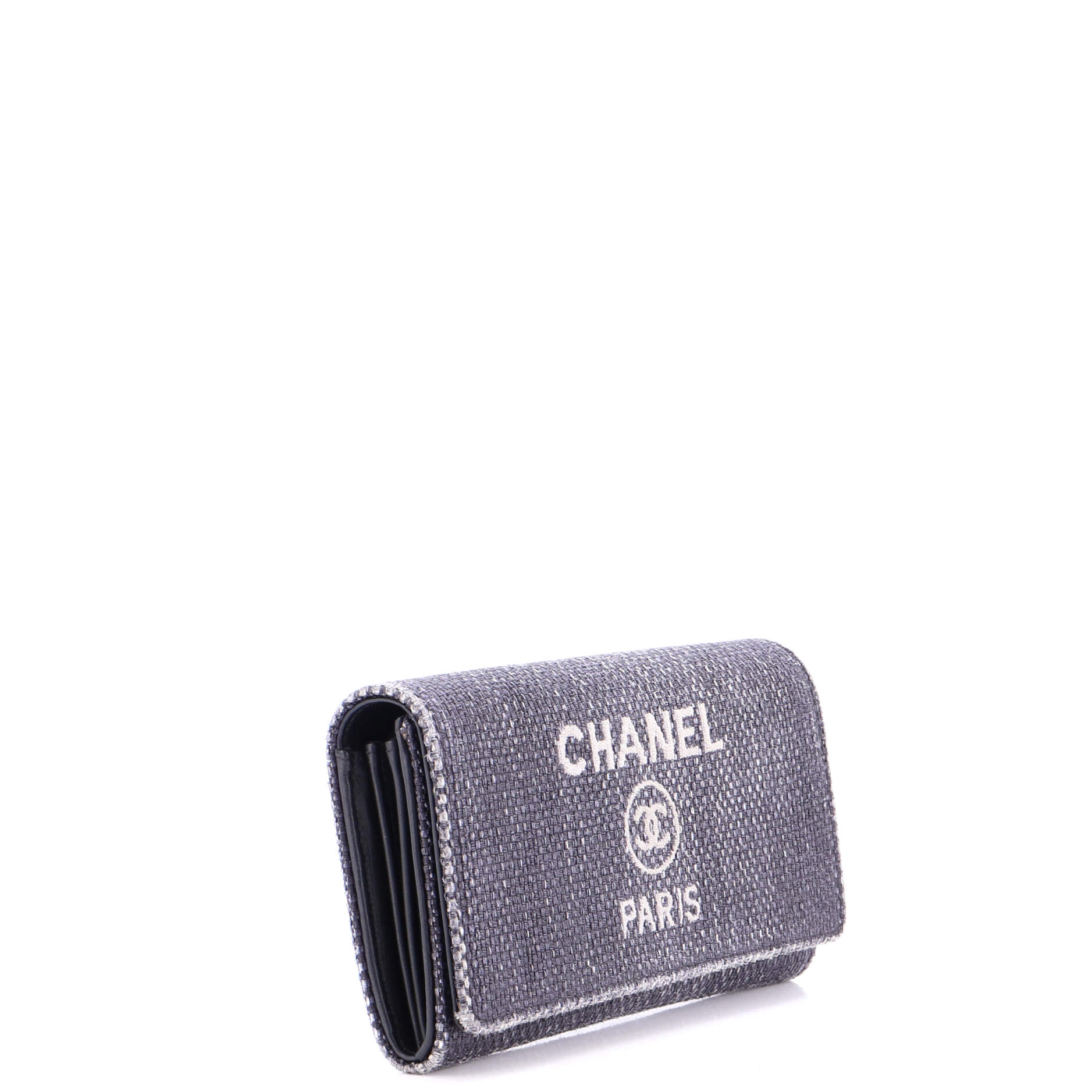 Deauville Flap Wallet Lurex Canvas Long - Image 2