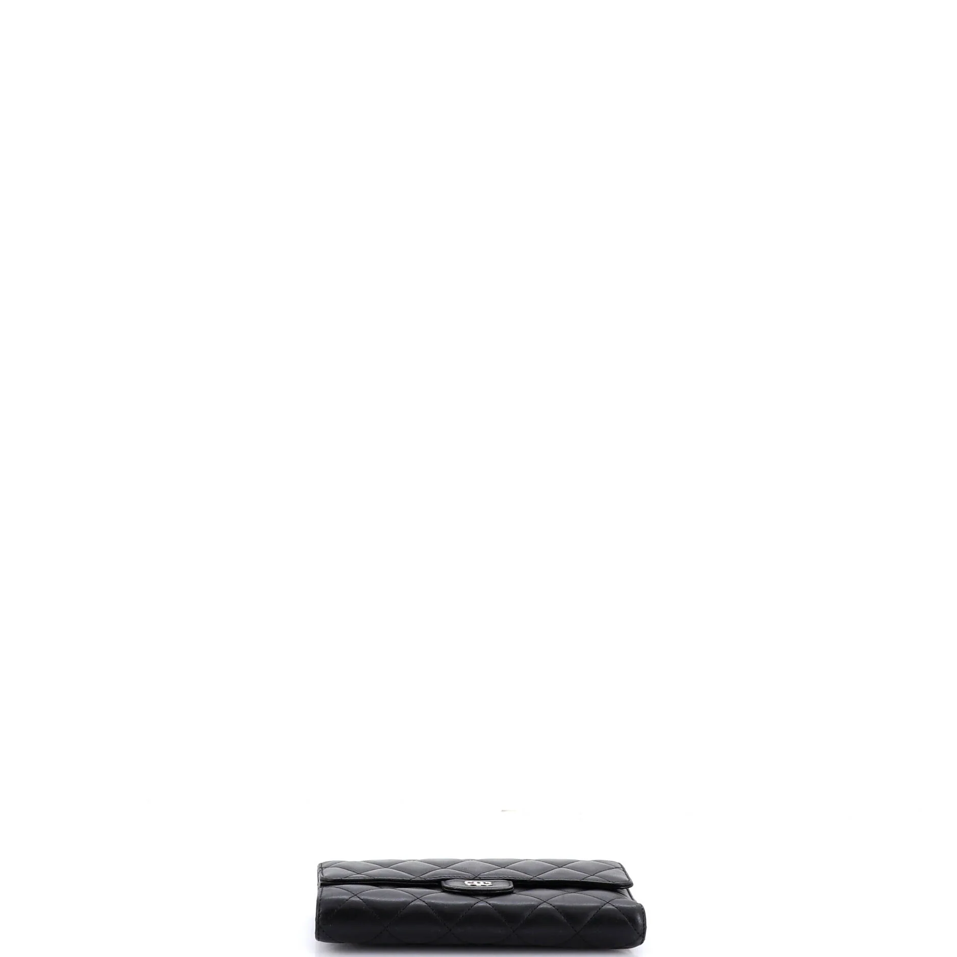 L-Flap Wallet Quilted Lambskin Long - Image 4