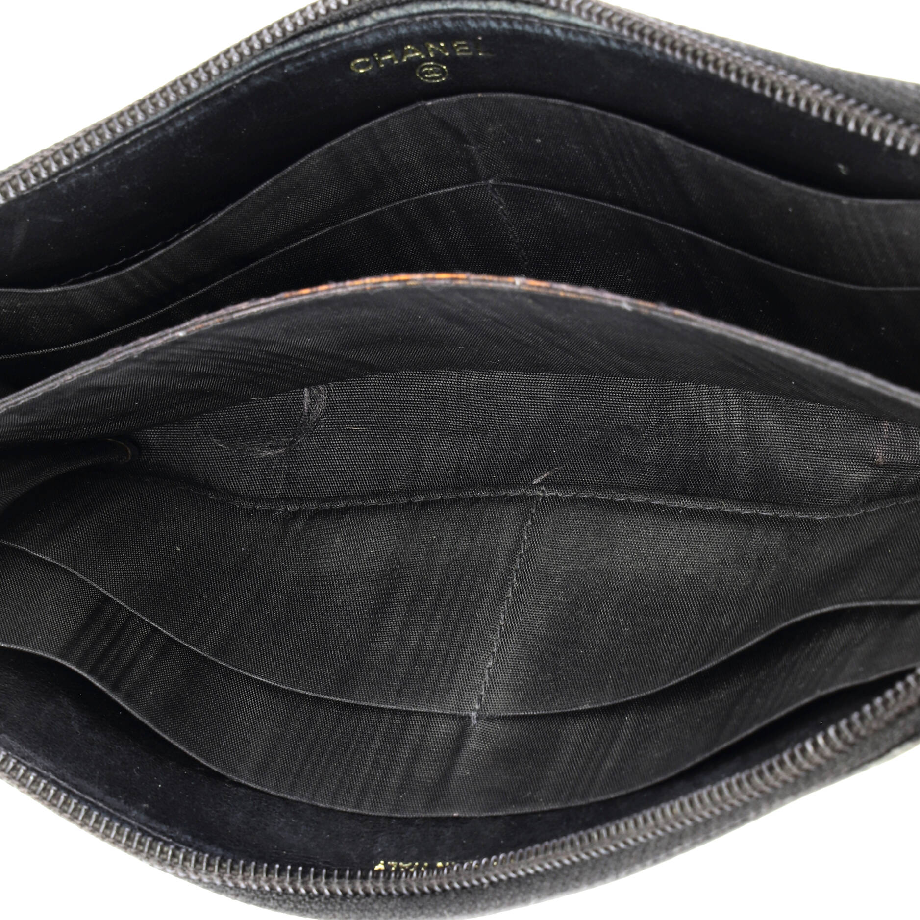 Timeless CC Zipped Wallet Caviar Long - Image 5