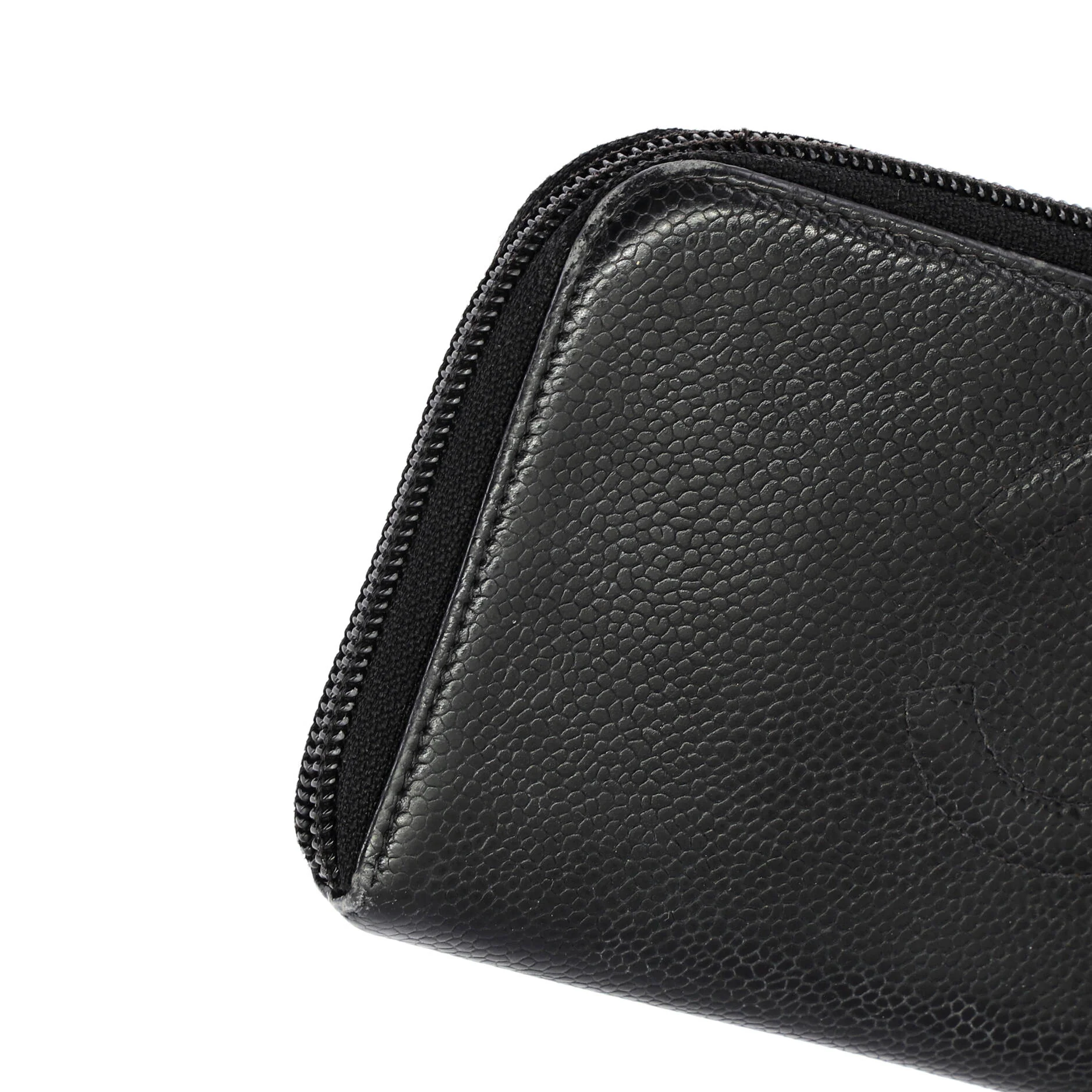 Timeless CC Zipped Wallet Caviar Long - Image 6