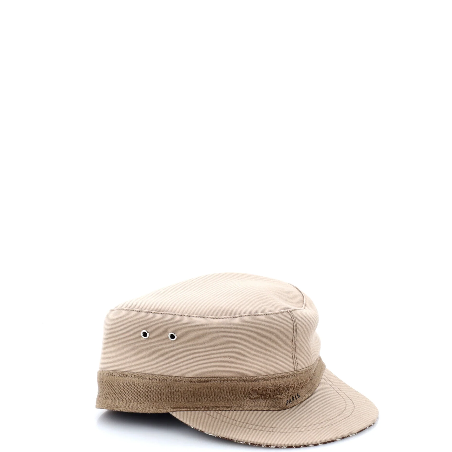Logo Newsboy Cap Cotton Blend