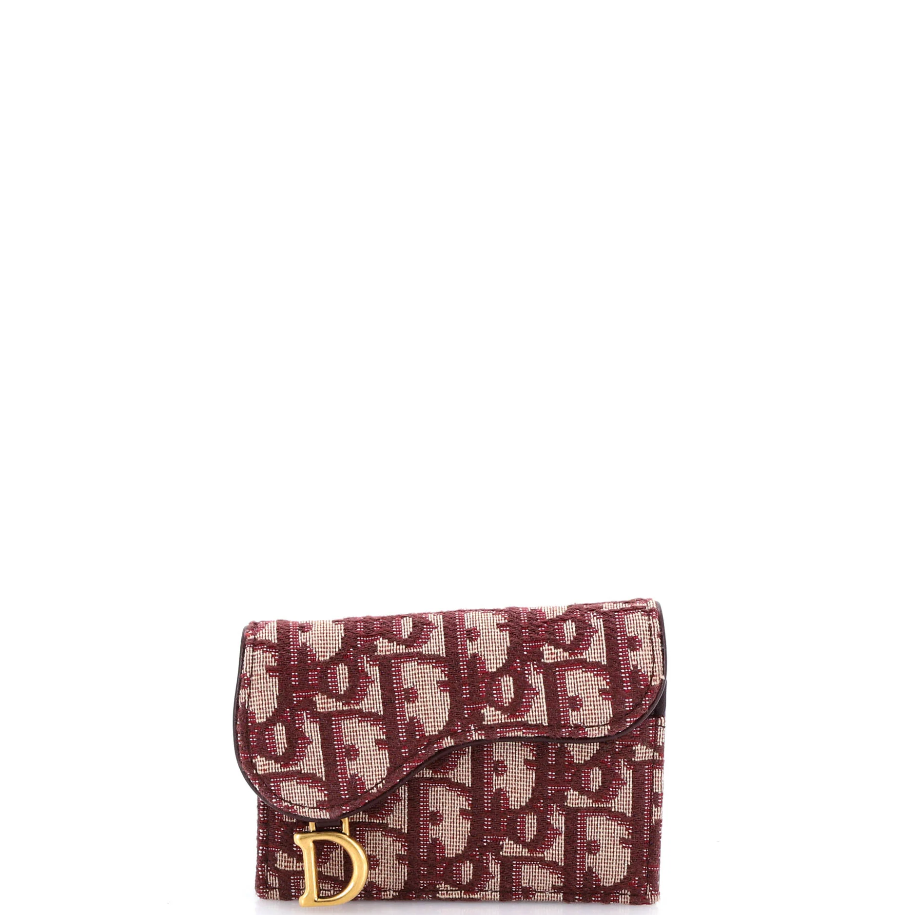 Saddle Card Case Oblique Canvas