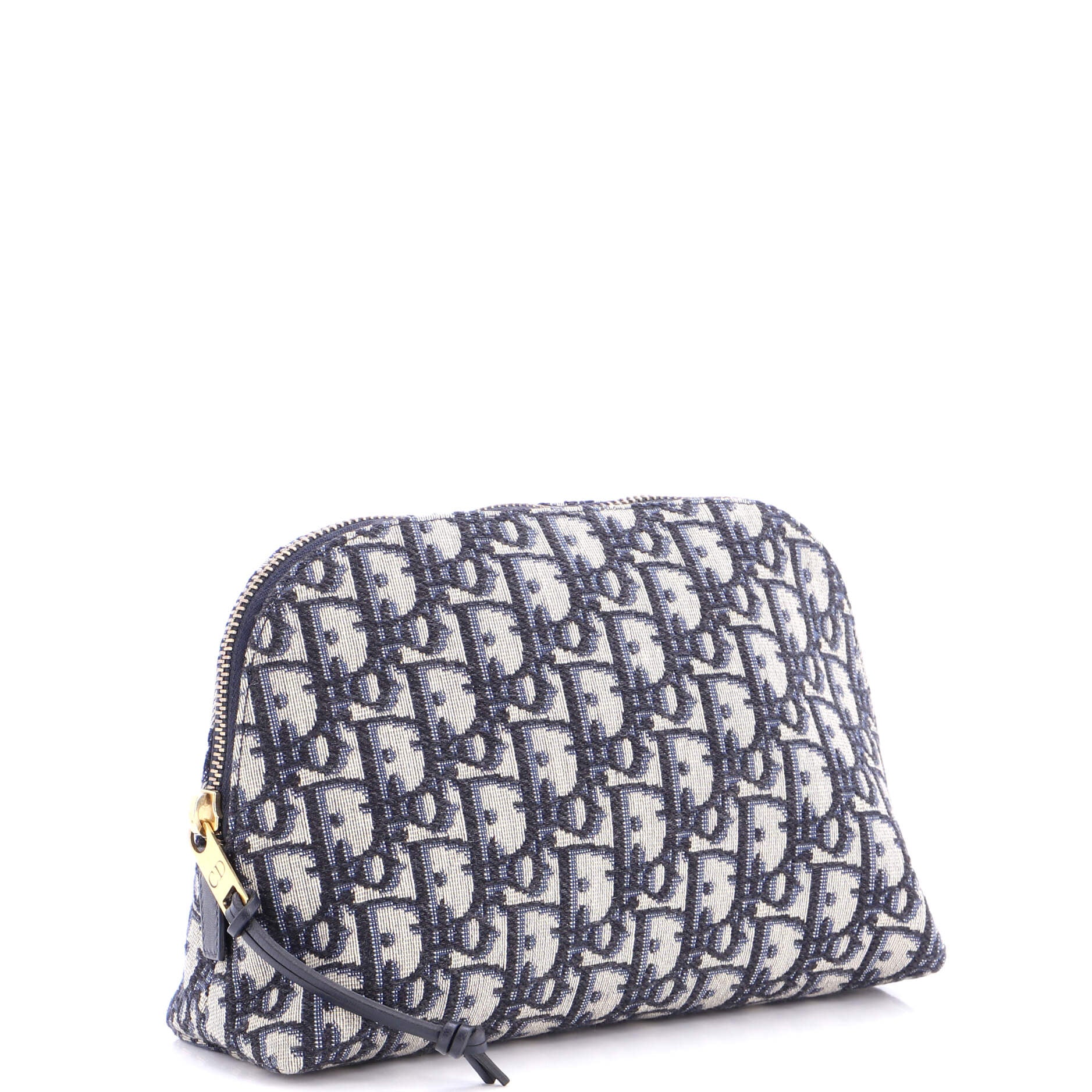 Zip Beauty Pouch Oblique Canvas Large - Image 2