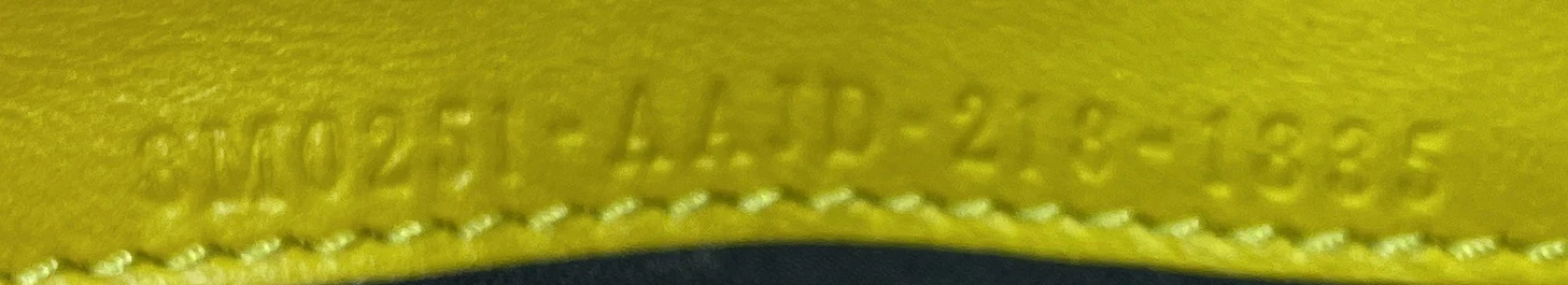 Baguette Continental Wallet Zucca Embossed Leather - Image 8