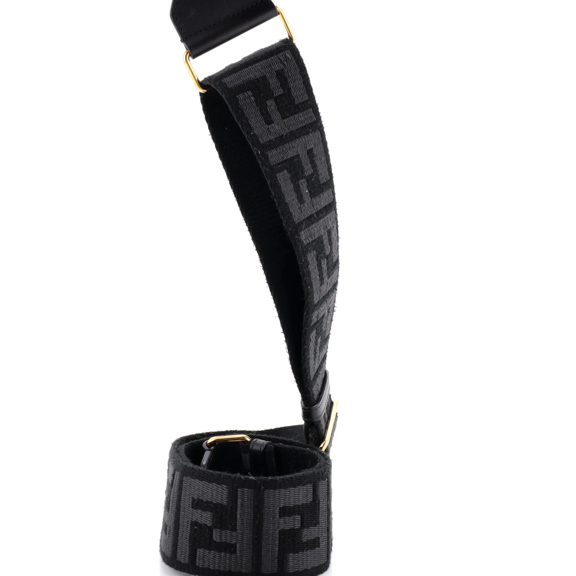 Strap You Shoulder Strap Multicolor Zucca Canvas with Leather - Image 2