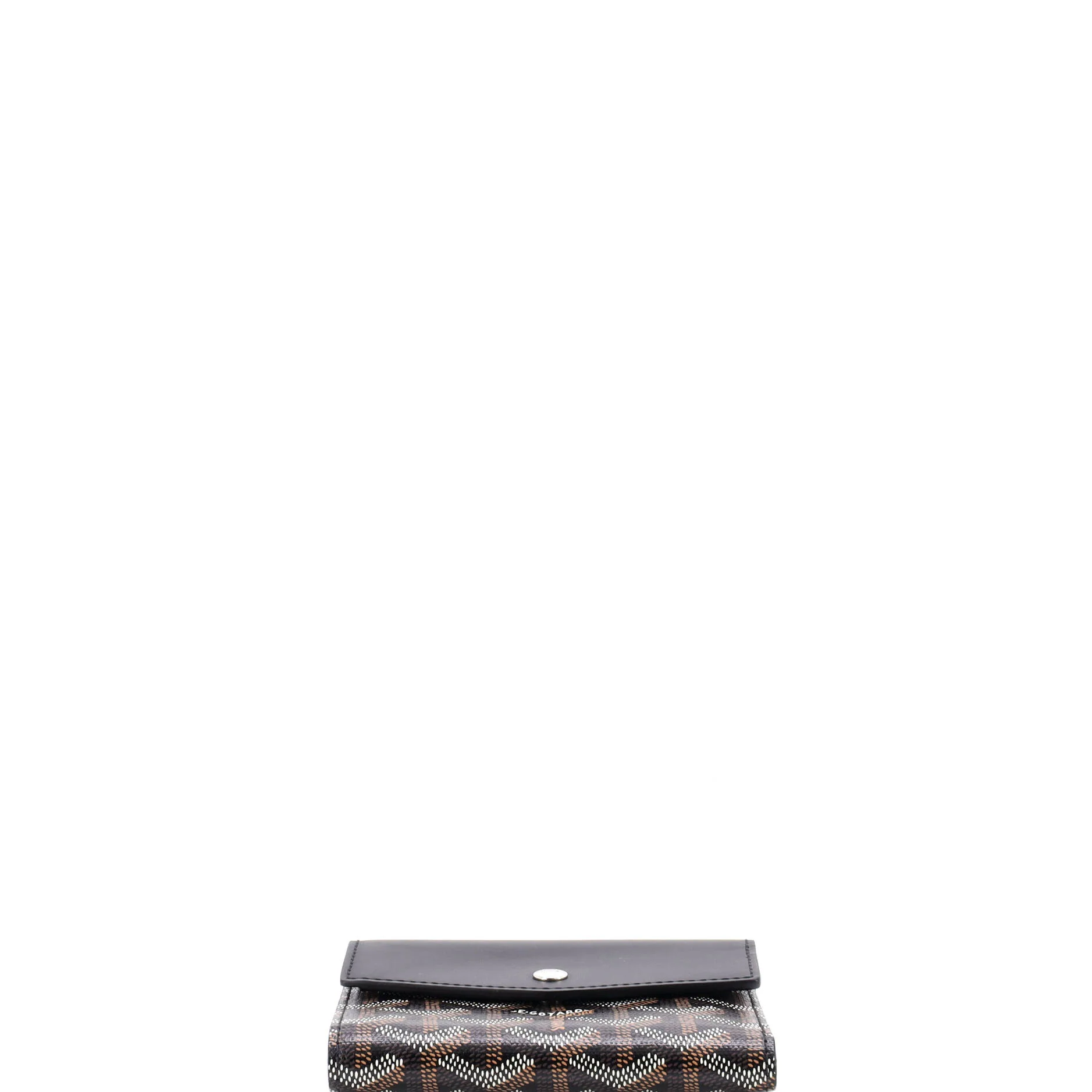 Saint Gabriel Wallet Coated Canvas and Leather Compact - Image 4