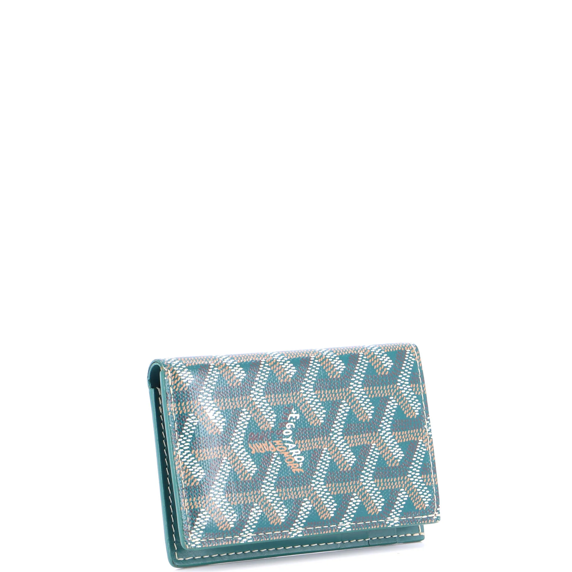 Saint Pierre Card Case Coated Canvas - Image 2
