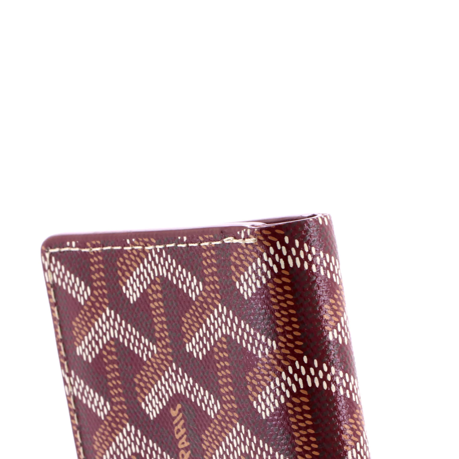 Saint Pierre Card Case Coated Canvas - Image 6