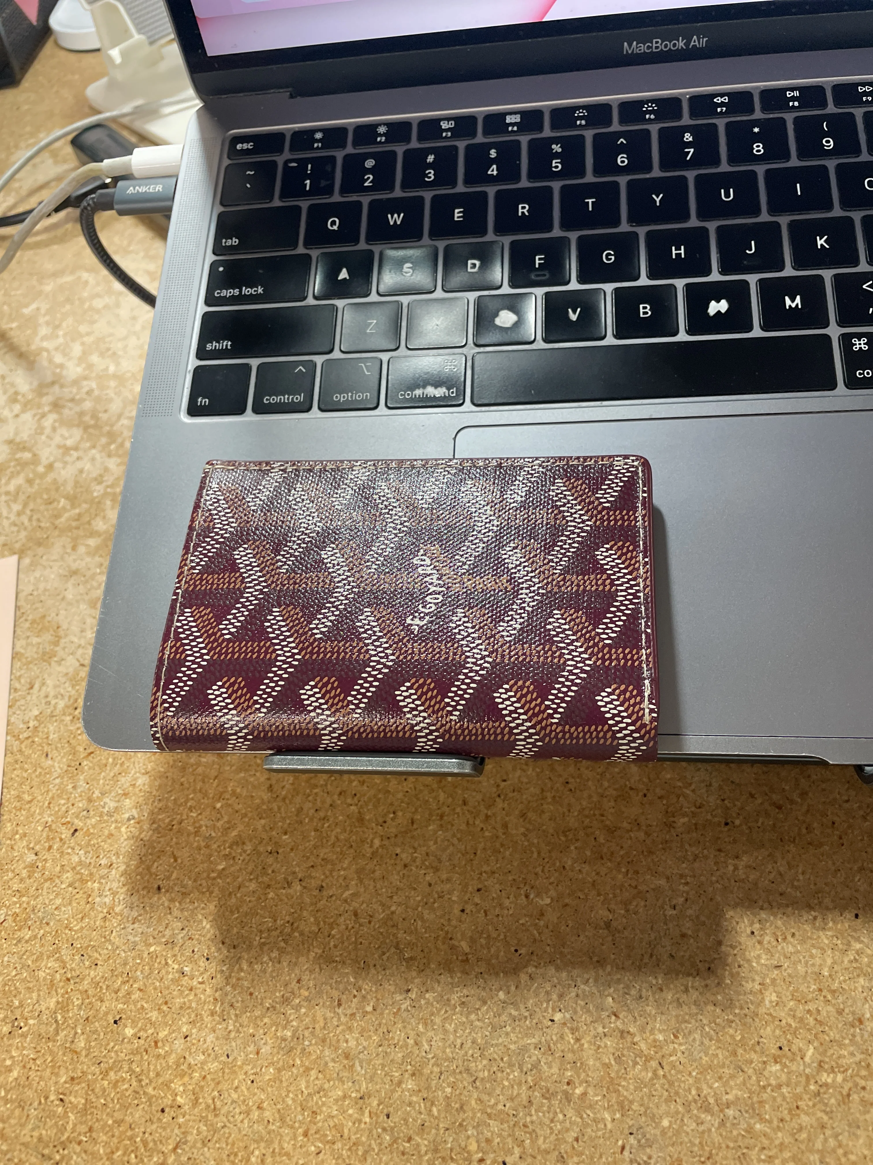 Saint Pierre Card Case Coated Canvas - Image 7