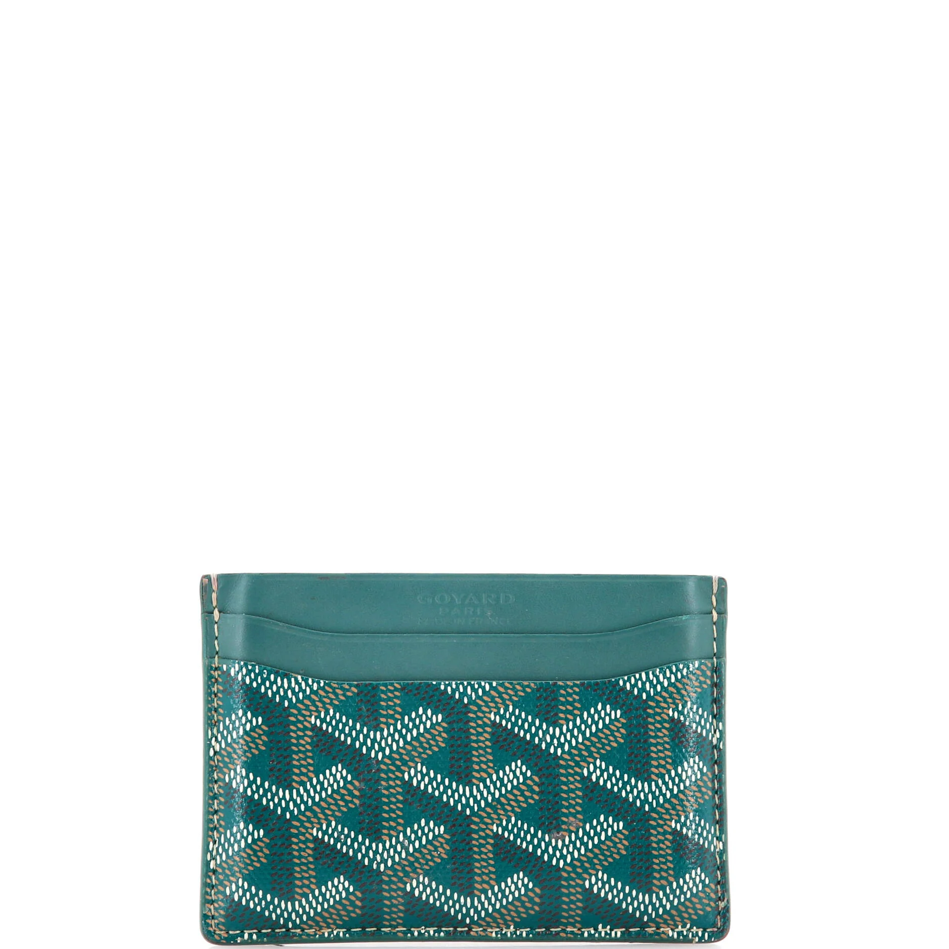 Saint Sulpice Card Holder Coated Canvas