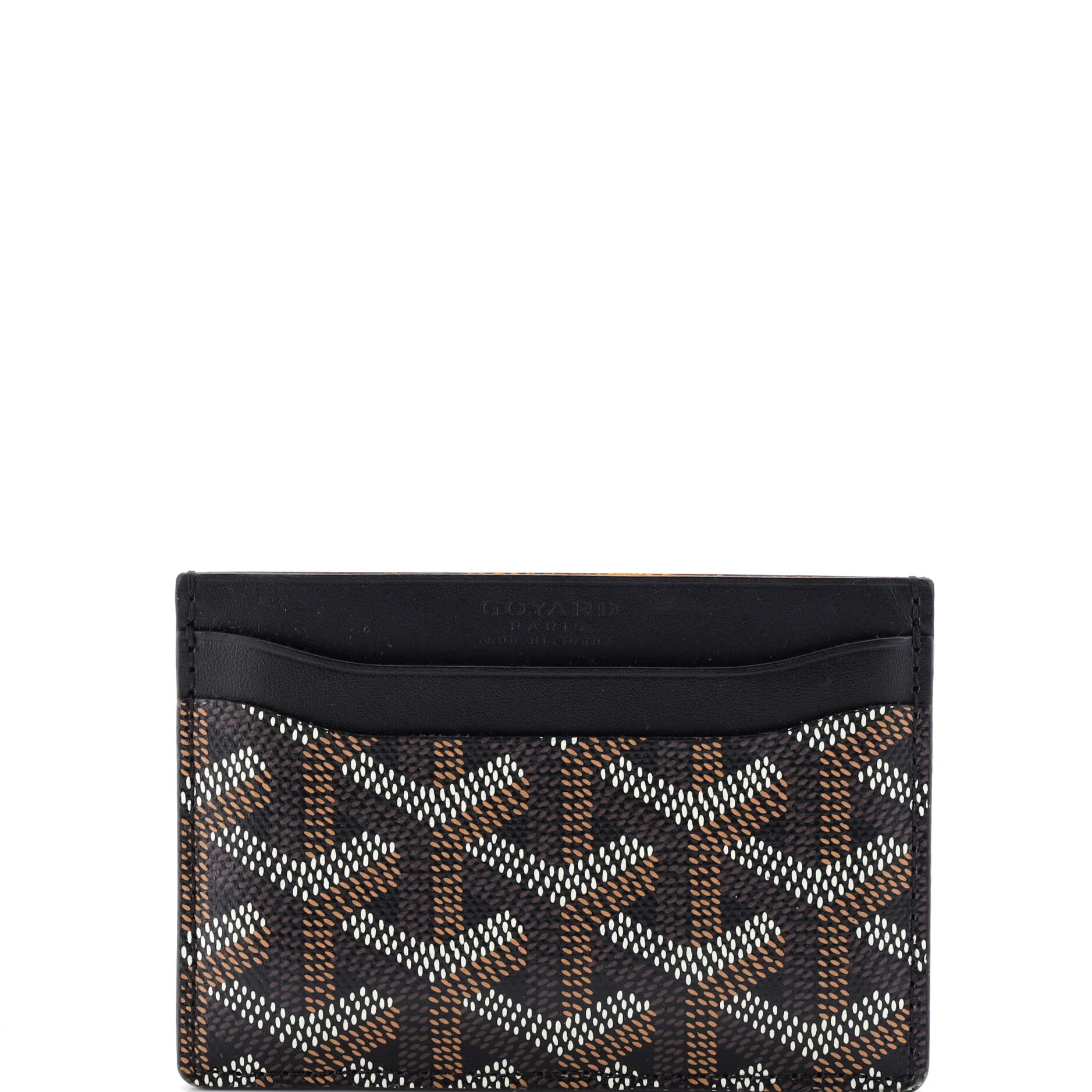 Saint Sulpice Card Holder Coated Canvas