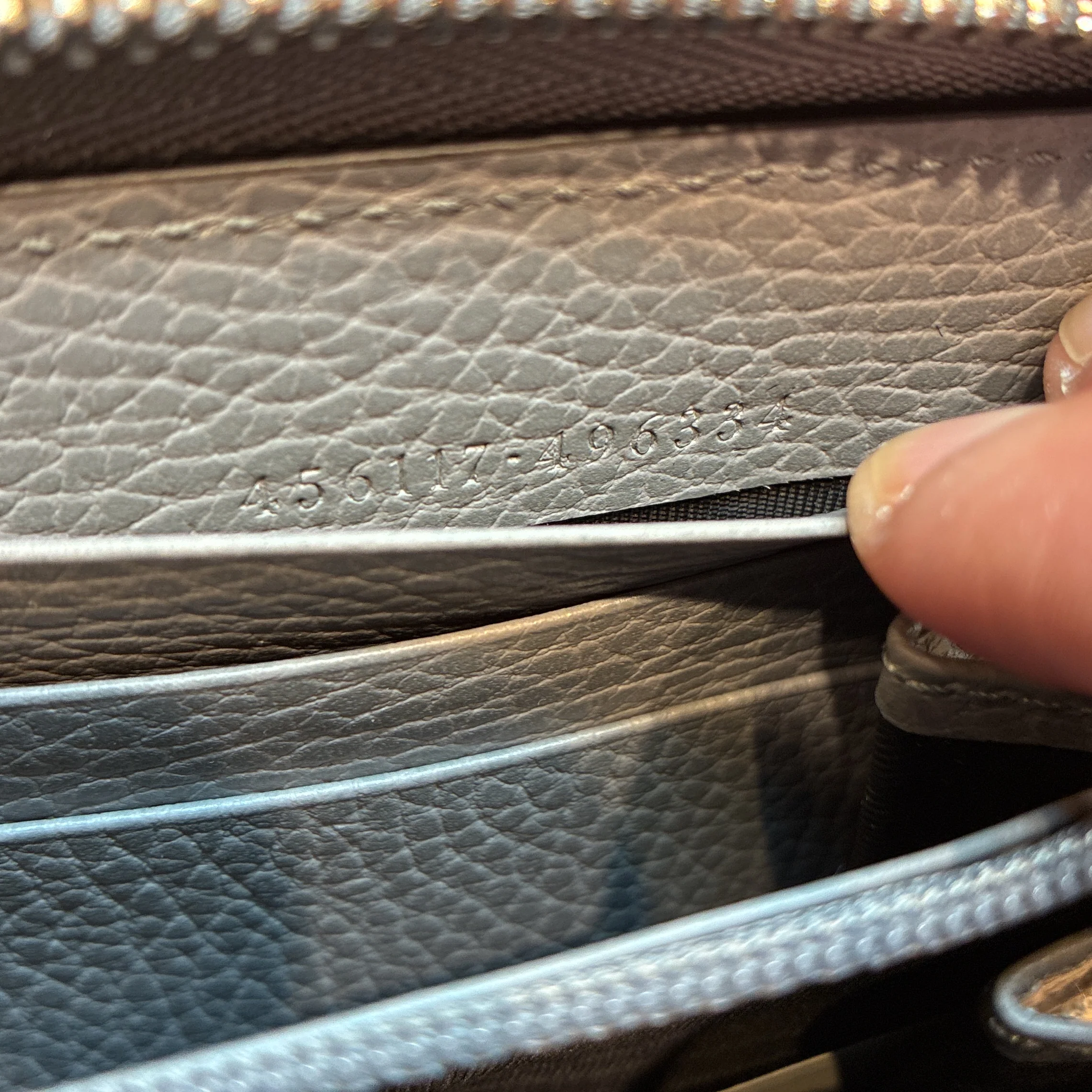 GG Marmont Bamboo Zip Around Wallet Leather - Image 7