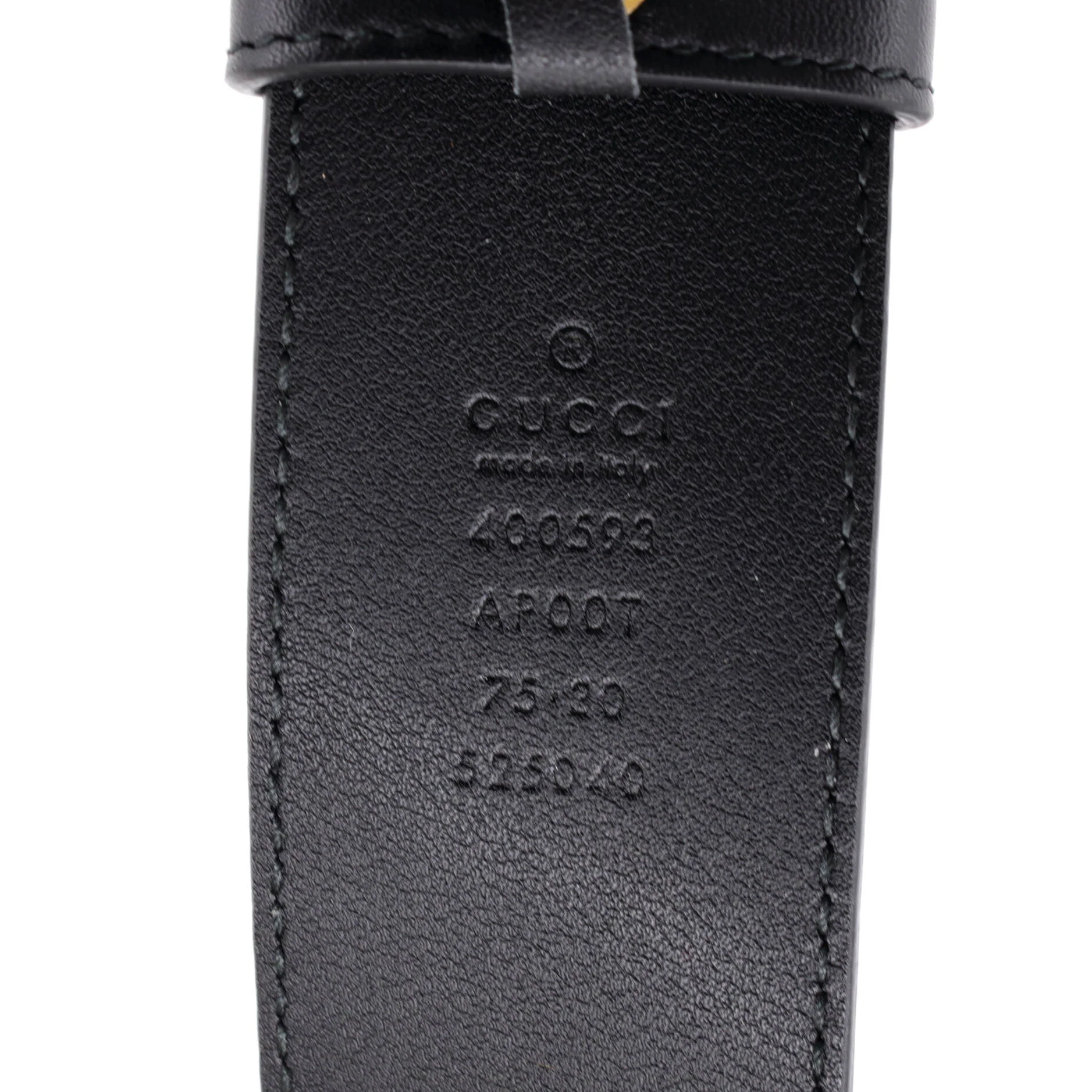 GG Marmont Belt Leather Extra Wide - Image 3