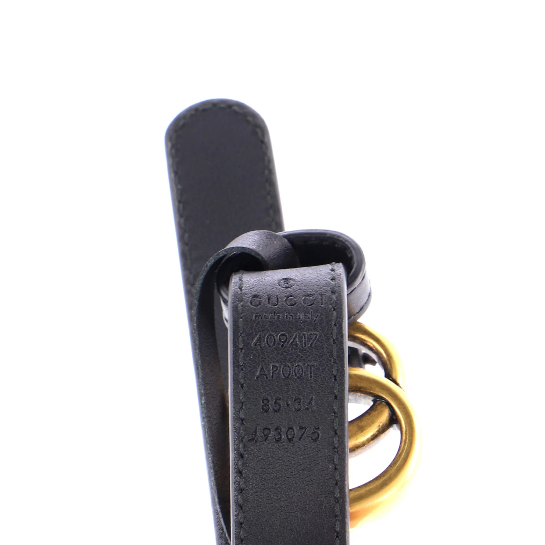 GG Marmont Belt Leather Thin - Image 5