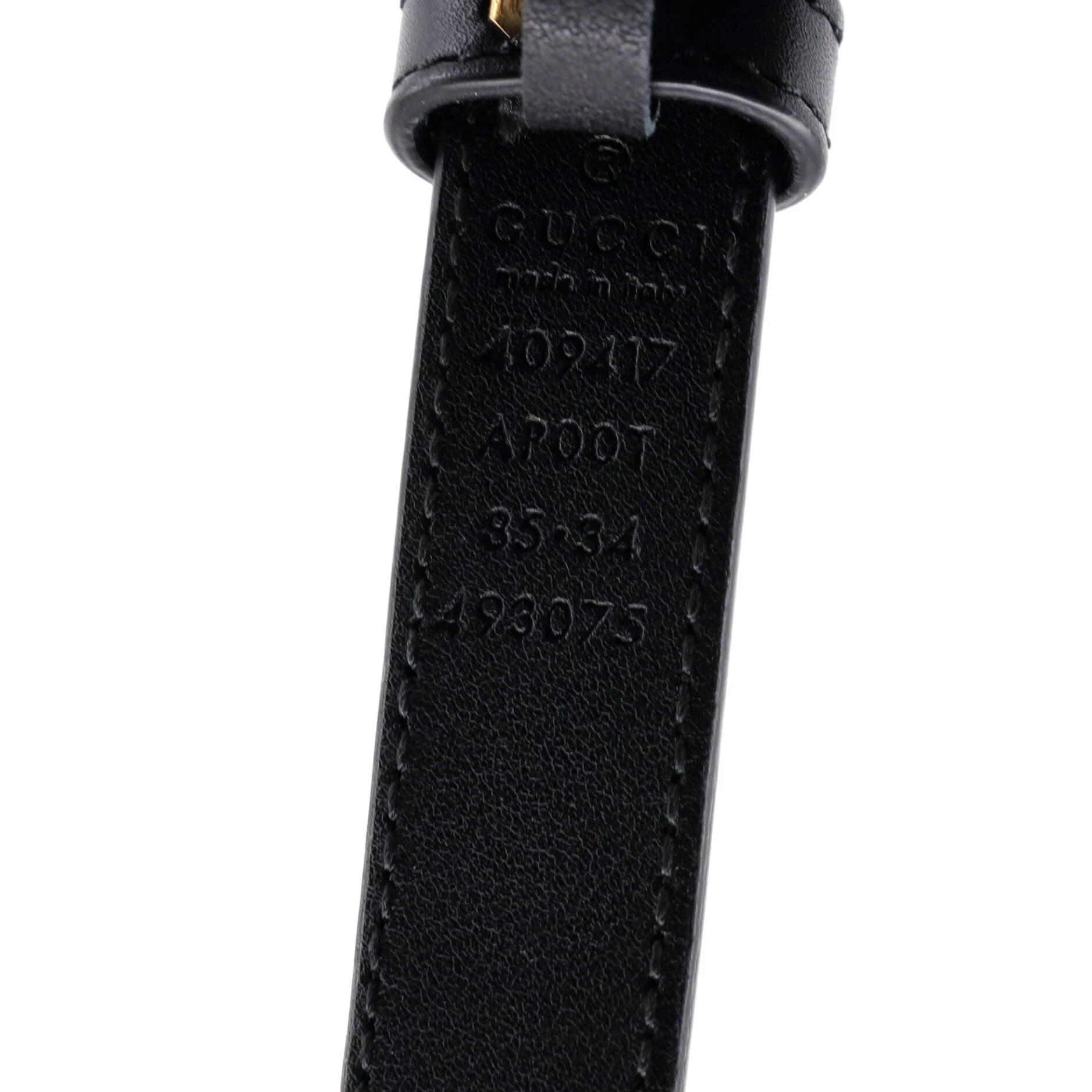 GG Marmont Belt Leather Thin - Image 6