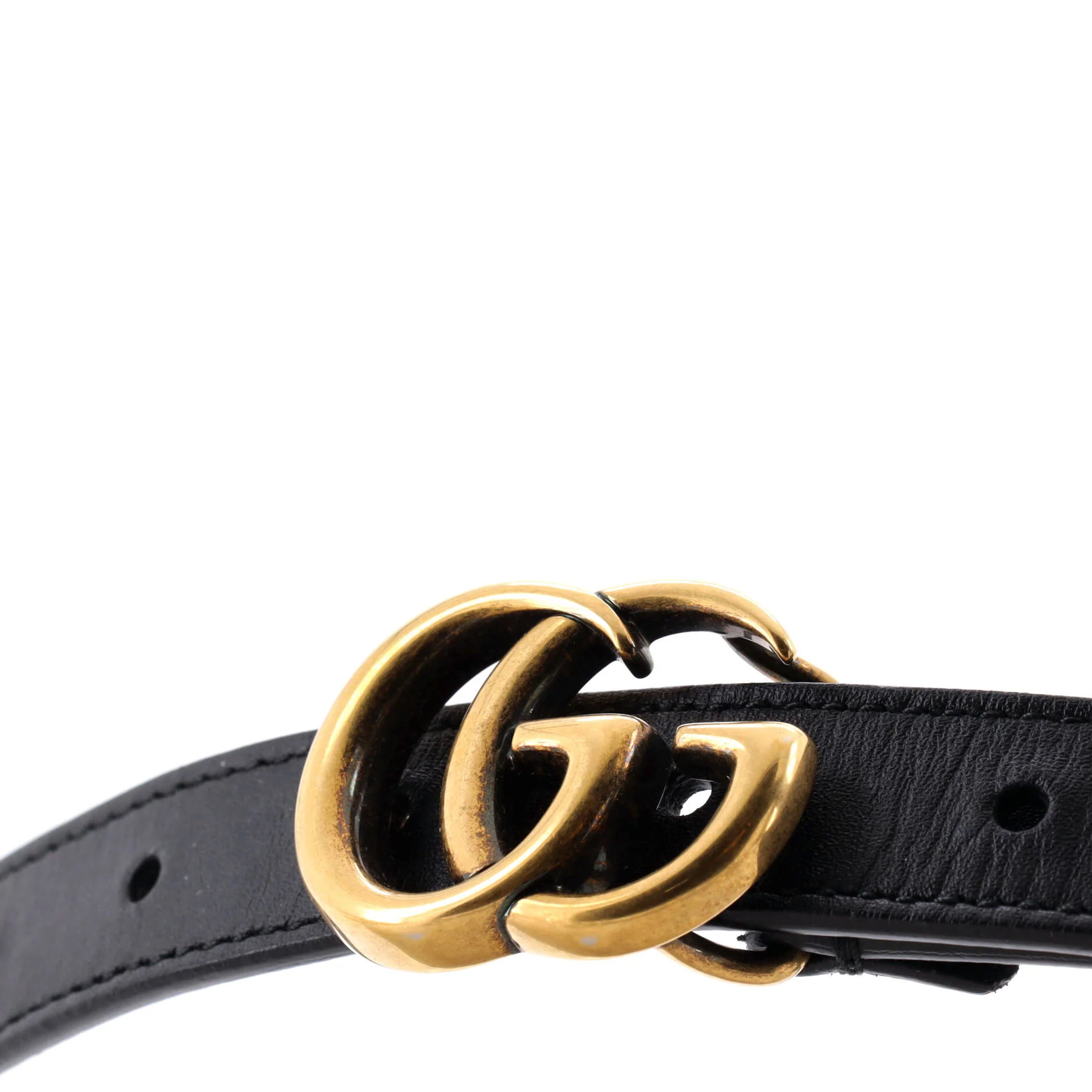GG Marmont Belt Leather Thin - Image 7