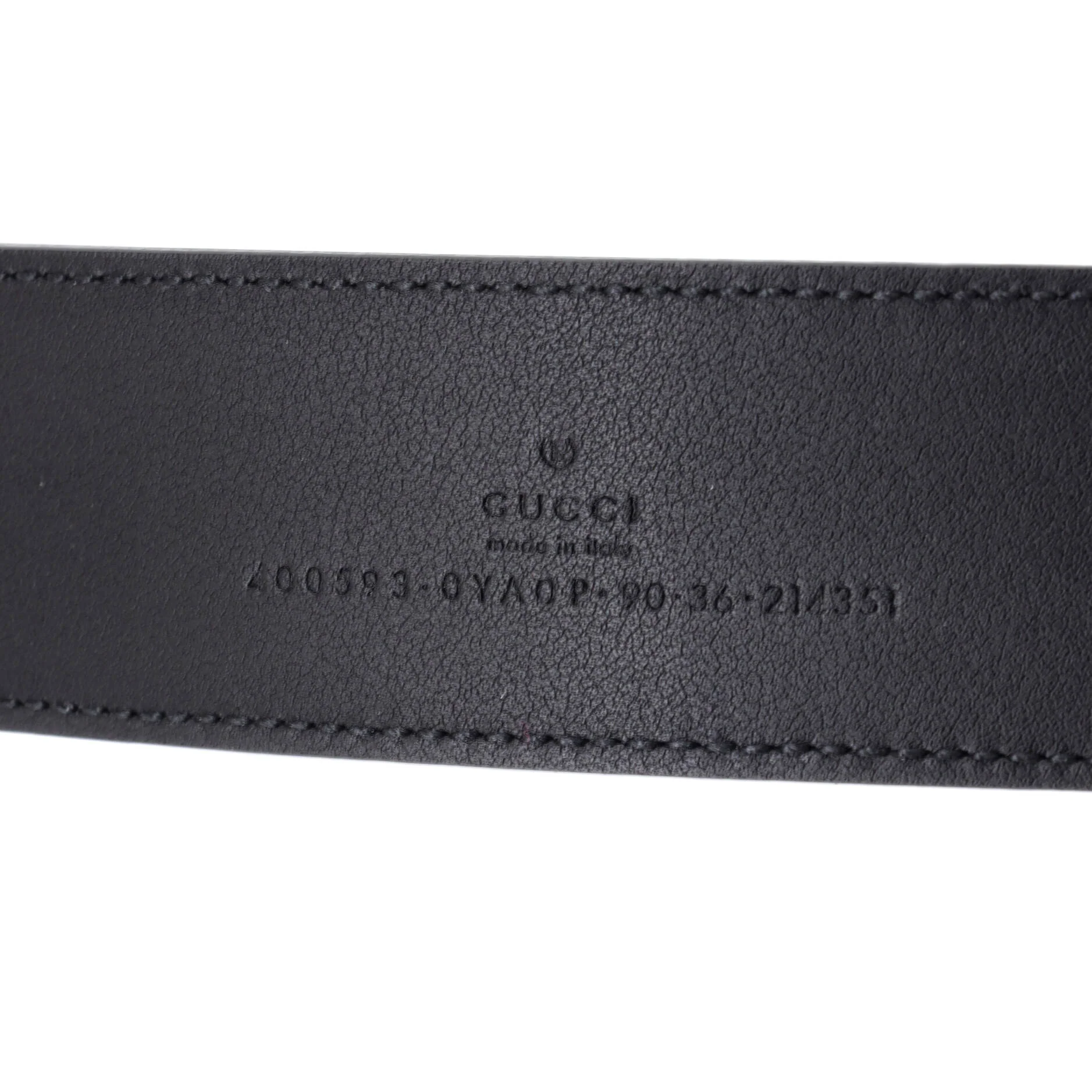 GG Marmont Belt Leather Wide - Image 3