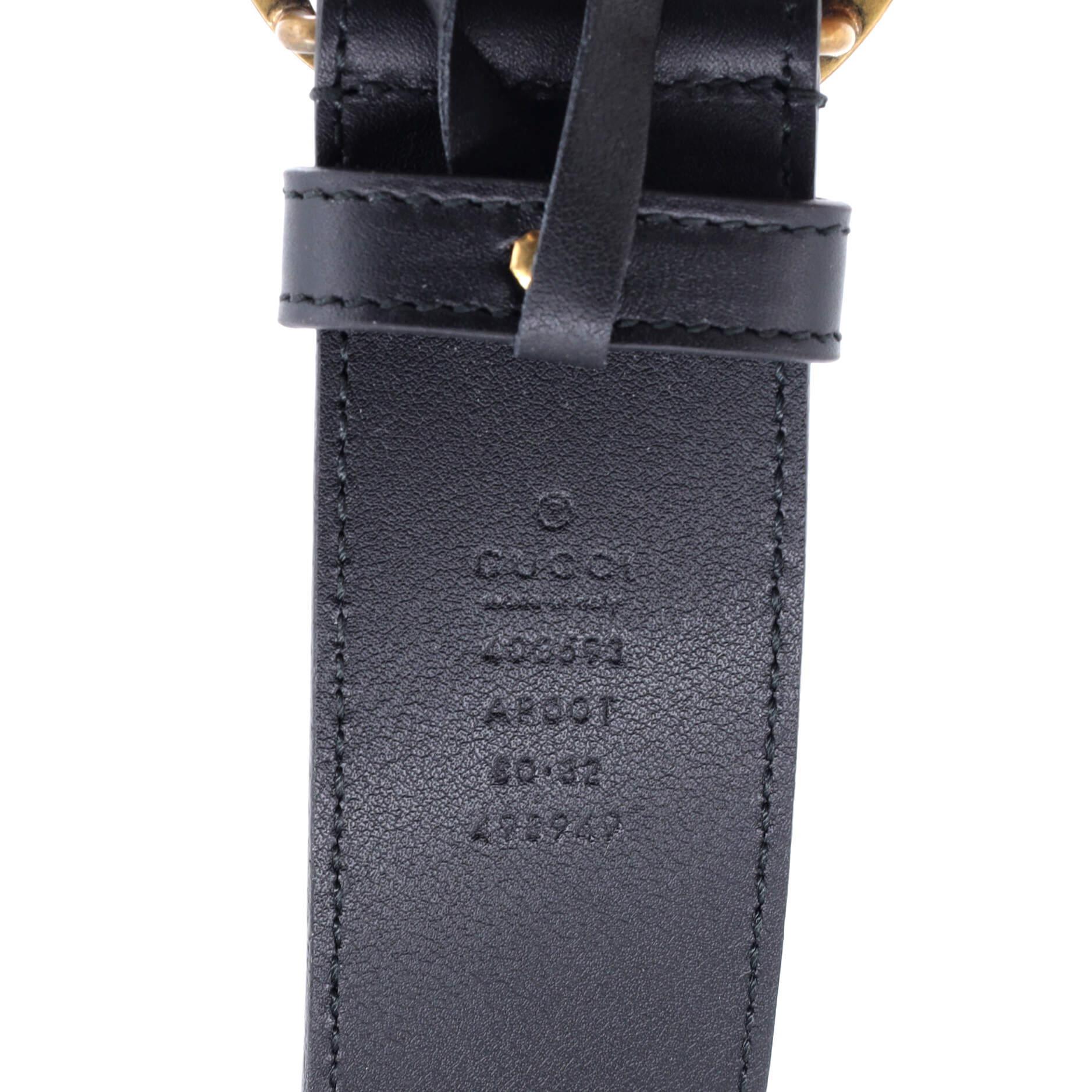 GG Marmont Belt Leather Wide - Image 3