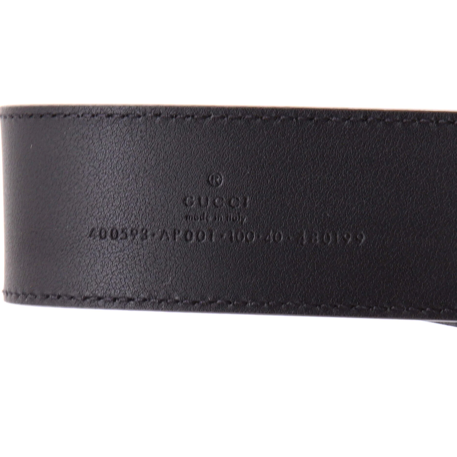 GG Marmont Belt Leather Wide 100 - Image 4