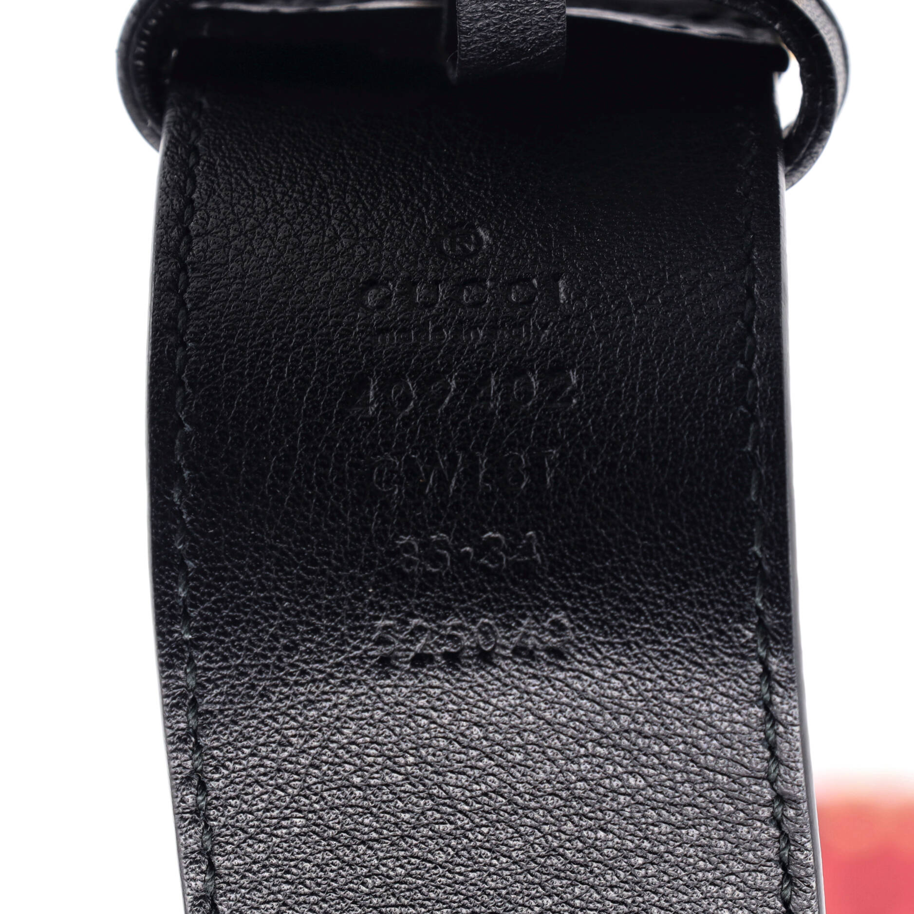 GG Marmont Belt Studded Leather Wide 100 - Image 3