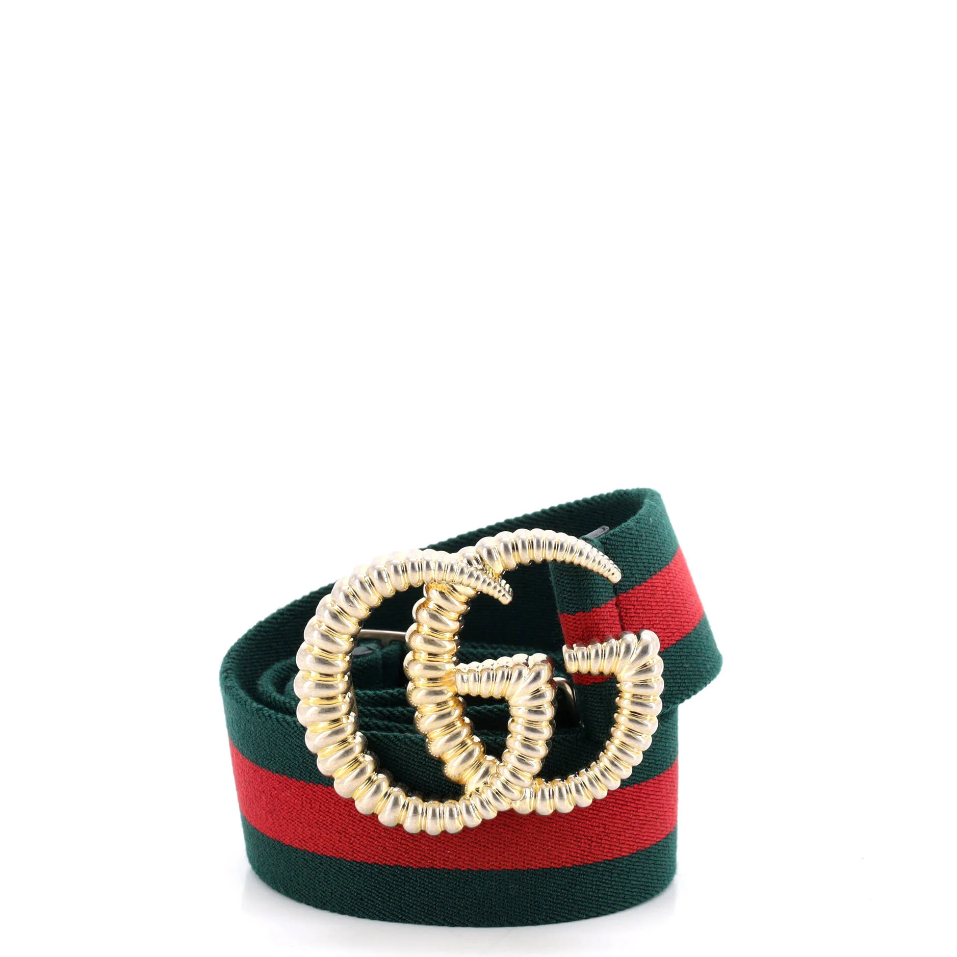 GG Torchon Web Belt Canvas Wide 85
