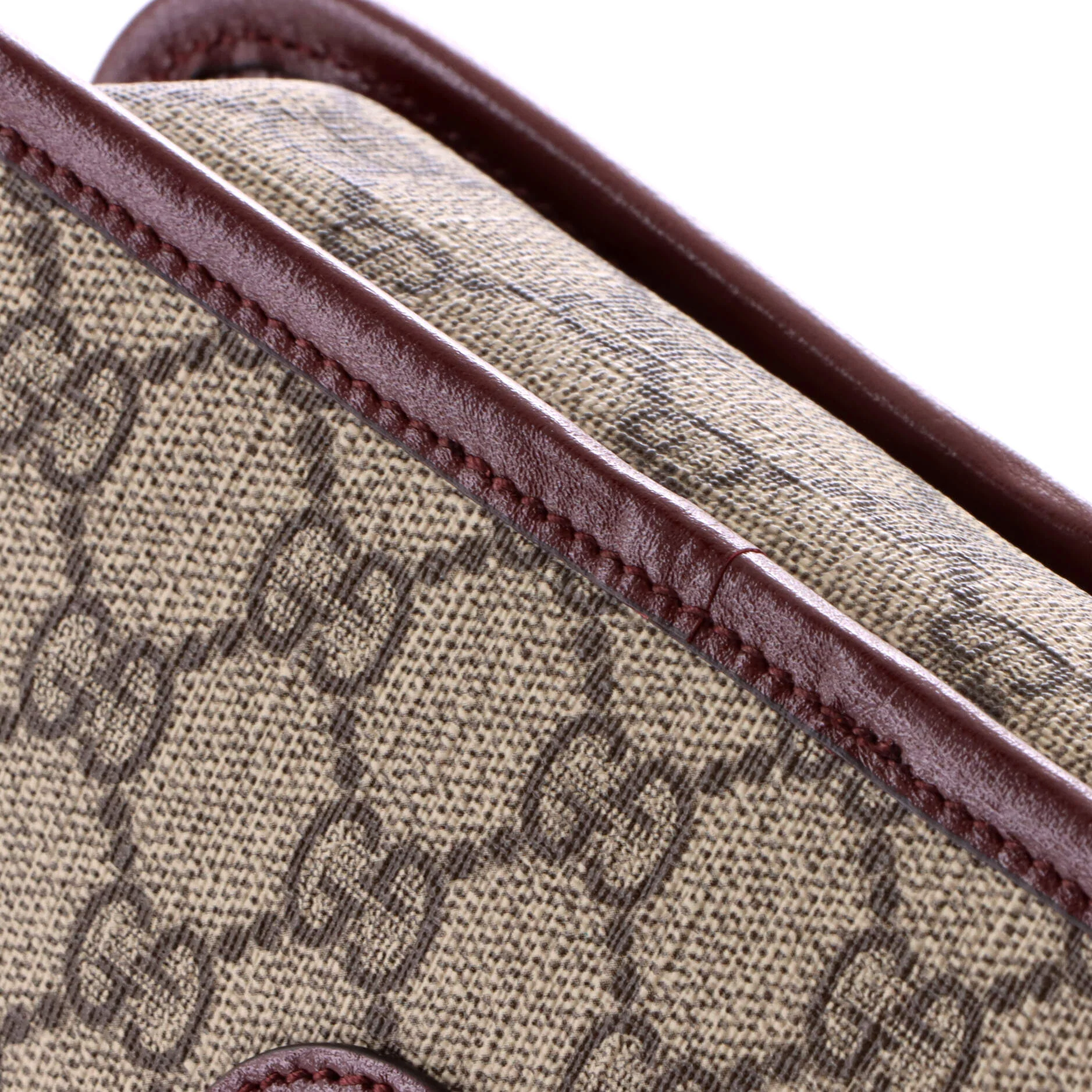 Interlocking G Travel Pouch GG Coated Canvas - Image 6