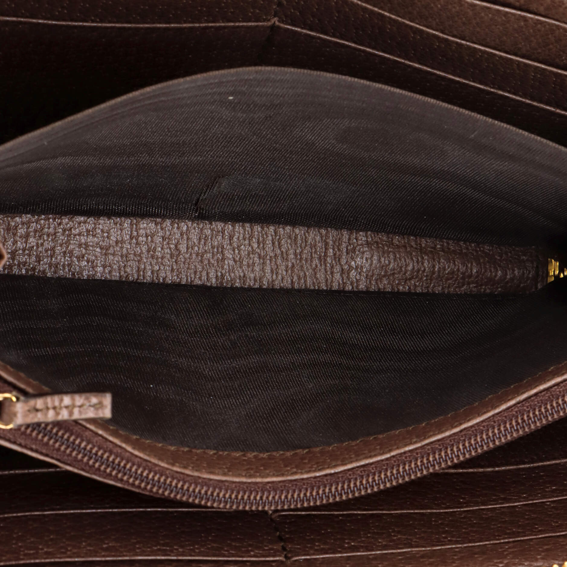 Ophidia Zip Around Wallet GG Coated Canvas - Image 5