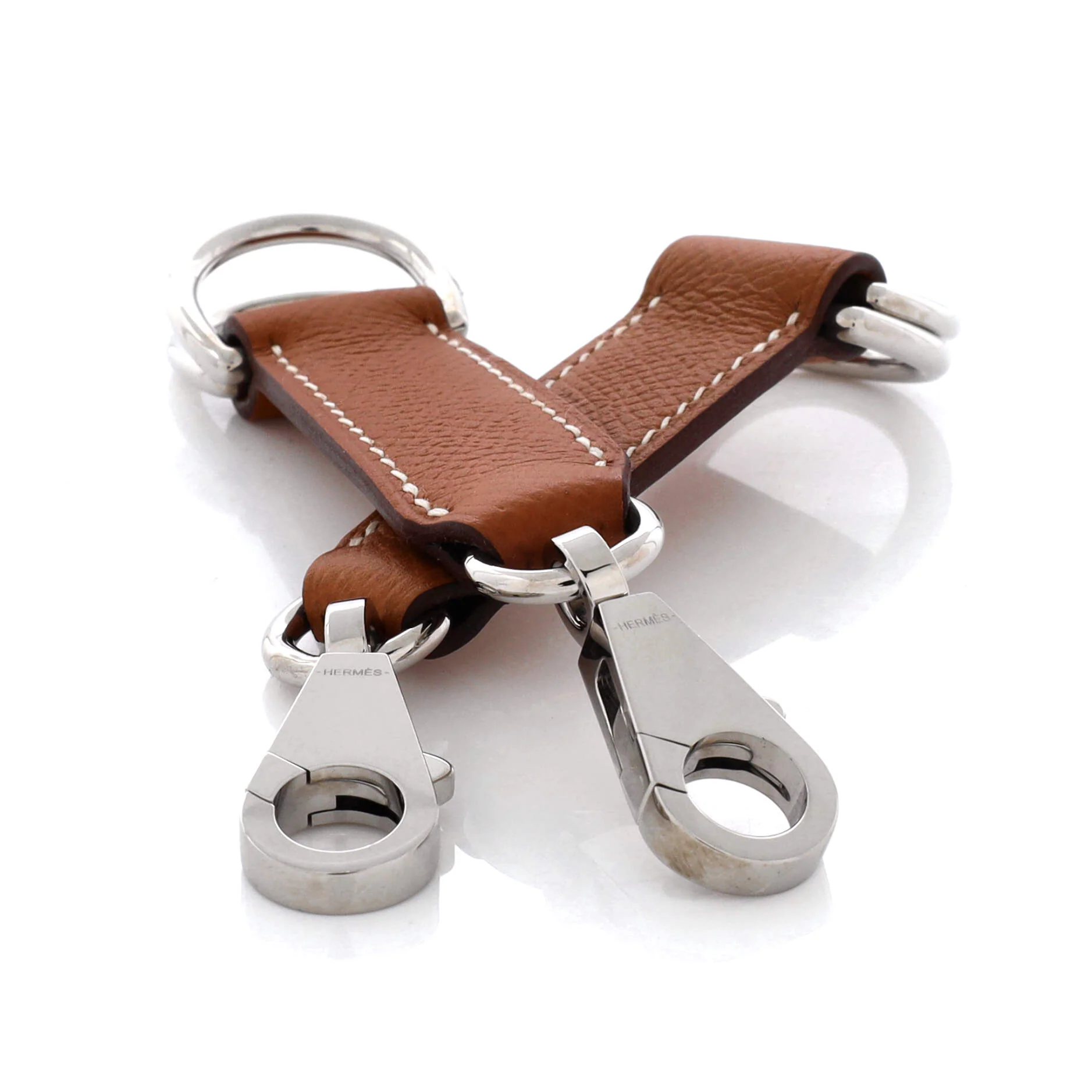 Attache Soie Bag Strap 2-Piece Set Leather - Image 3