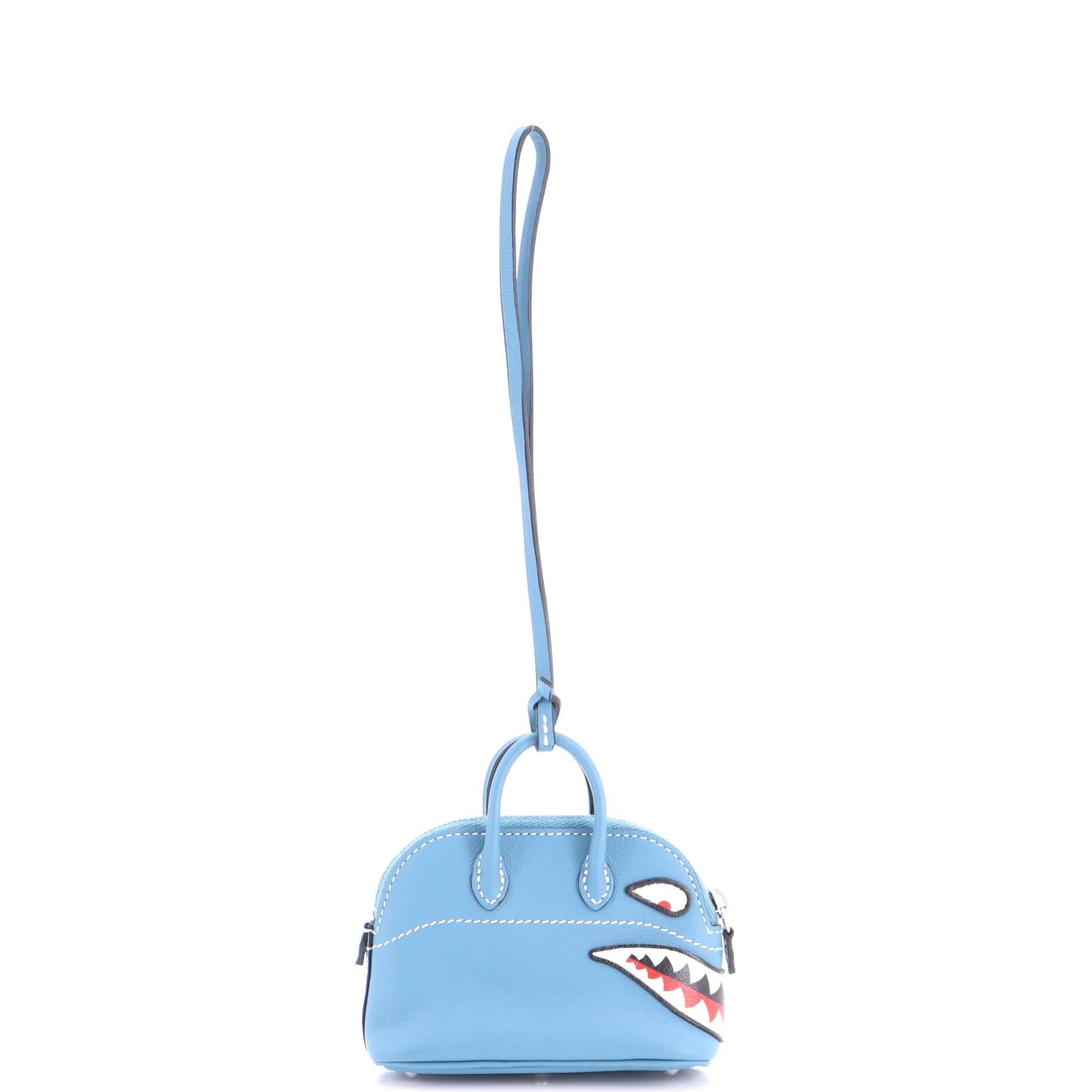 Bolide Shark Bag Charm Leather - Image 3