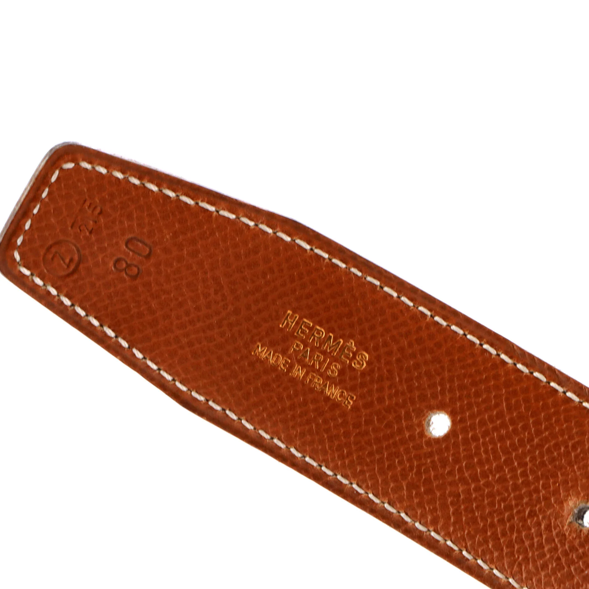 Constance Reversible Belt Leather Medium 80 - Image 5