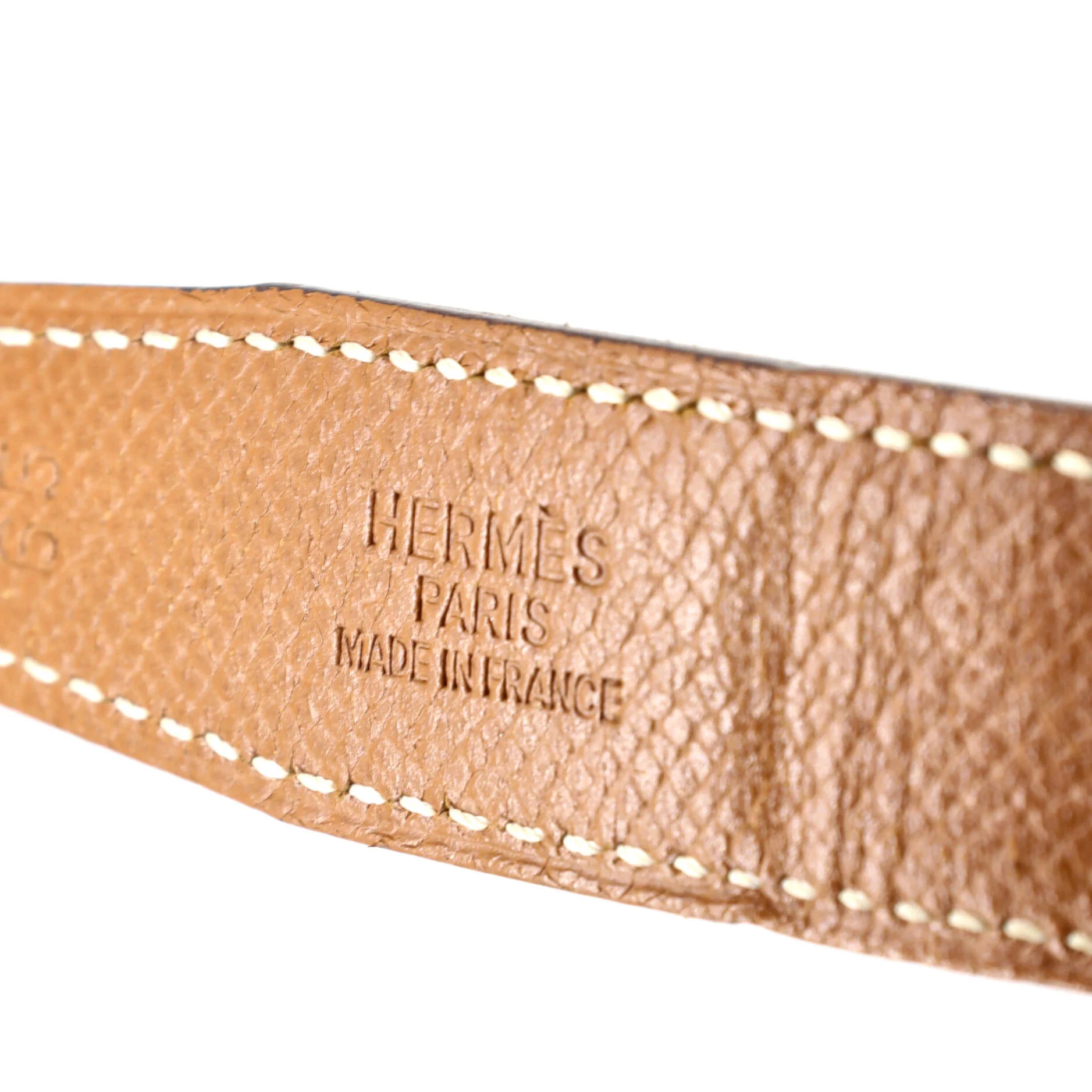 Constance Reversible Belt Leather Thin 80 - Image 3