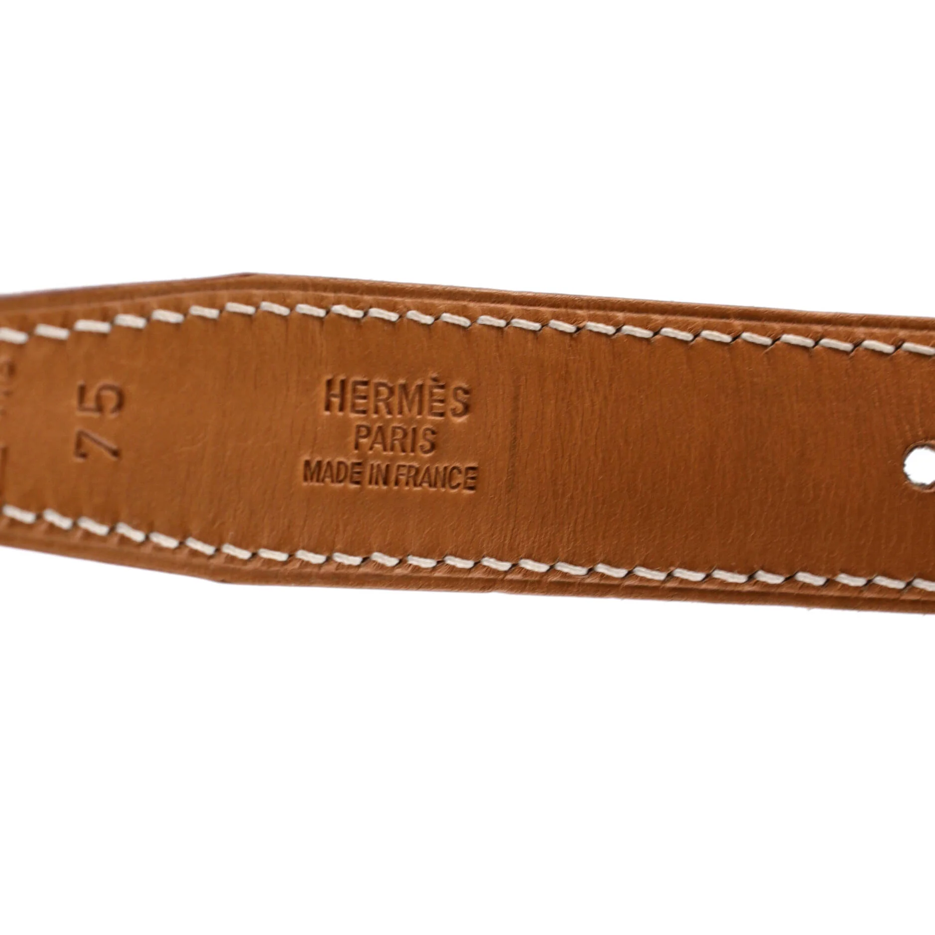 Constance Reversible Belt Leather Thin 75 - Image 3