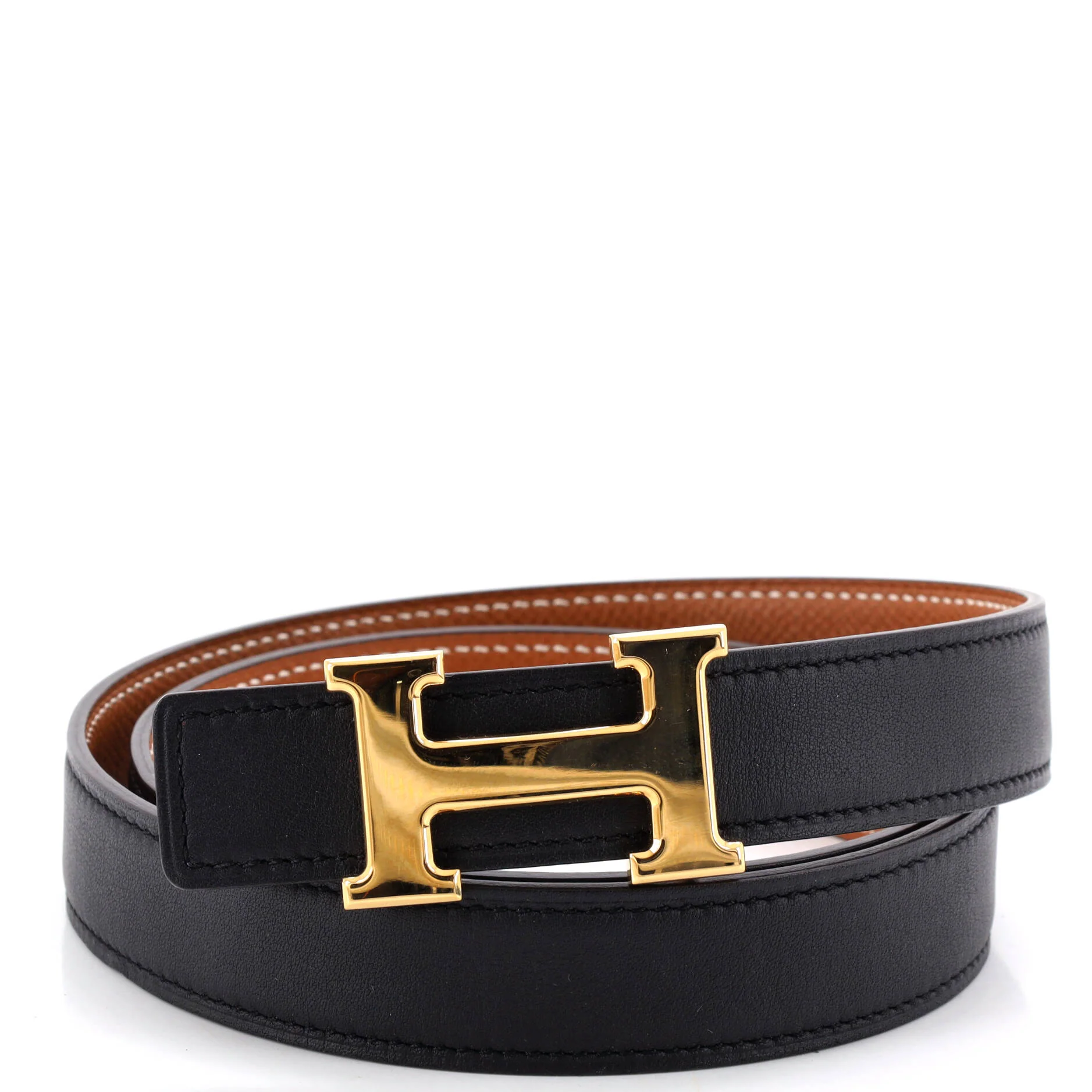 Constance Reversible Belt Leather Thin 5
