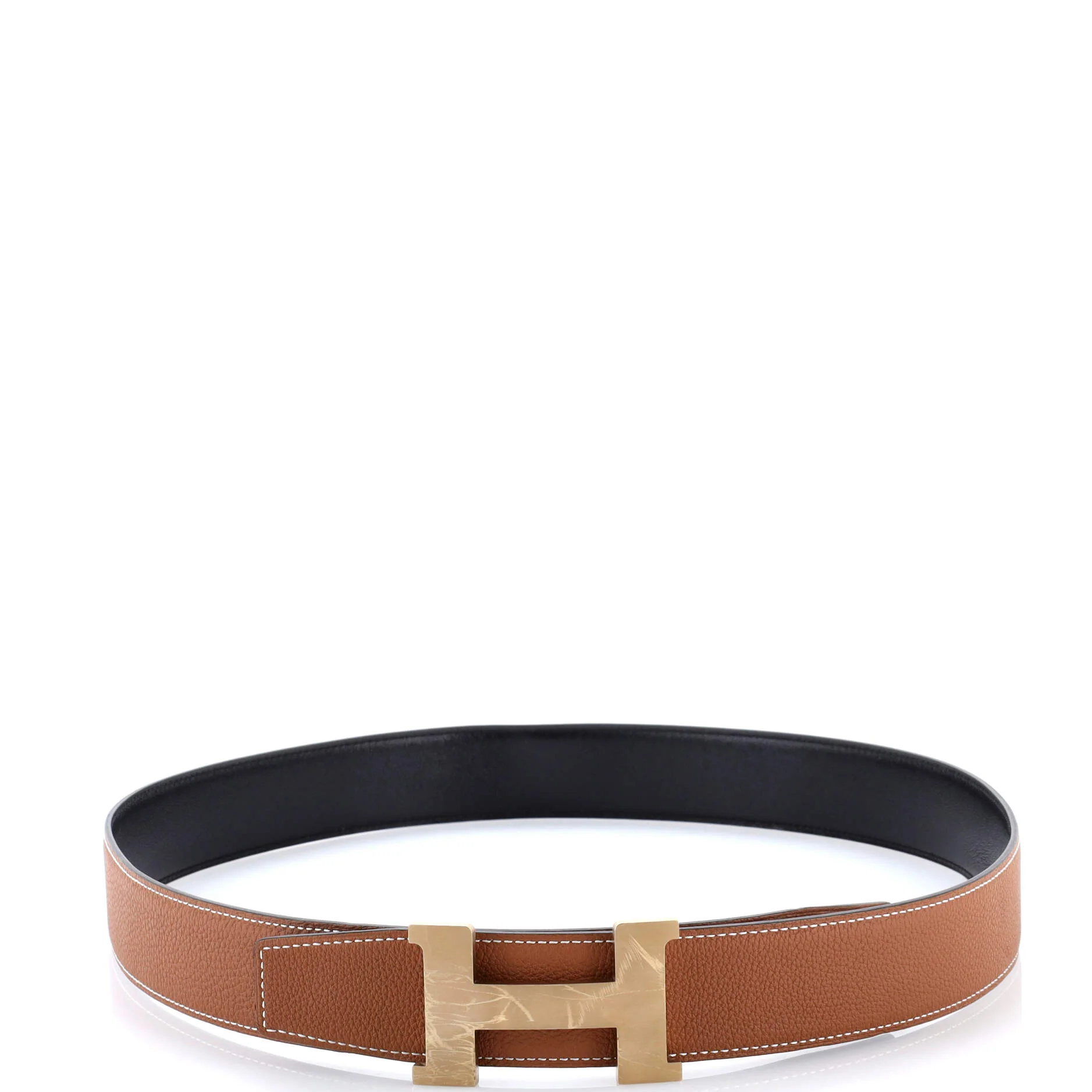 Constance Reversible Belt Leather Wide 100 - Image 2