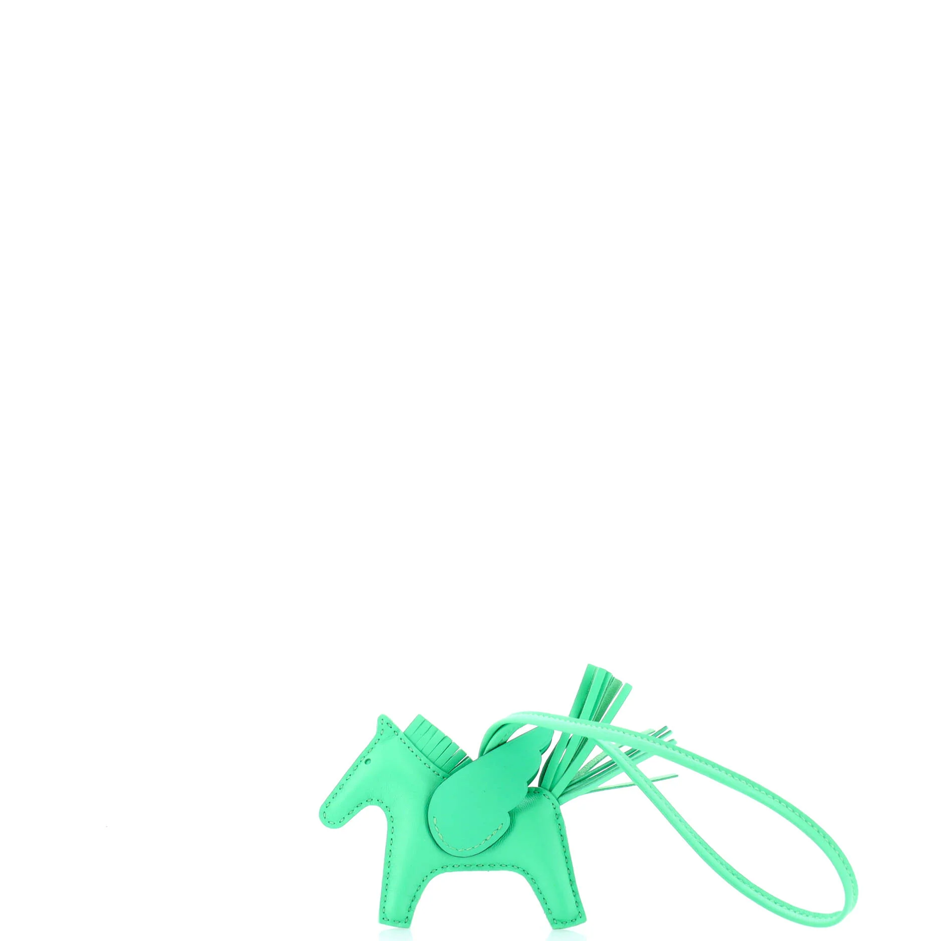 Monochrome Pegase Rodeo Bag Charm Leather PM - Image 3