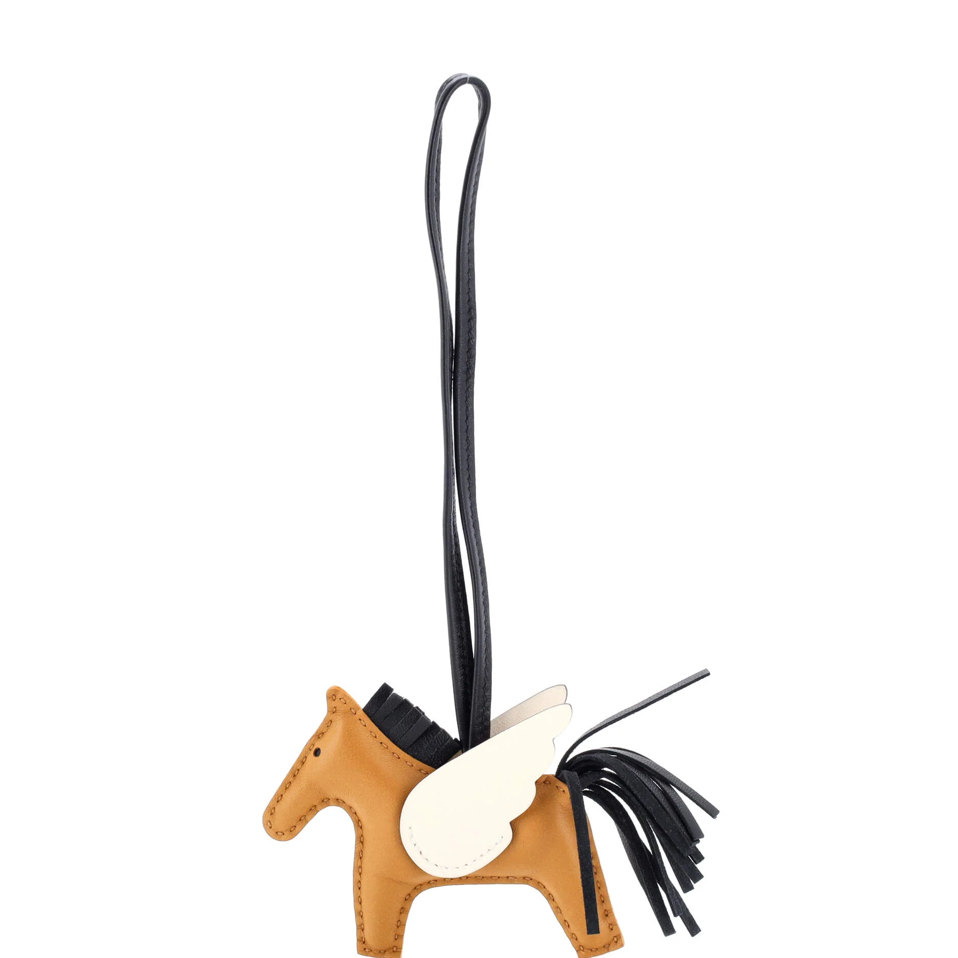 Pegase Rodeo Bag Charm Leather PM