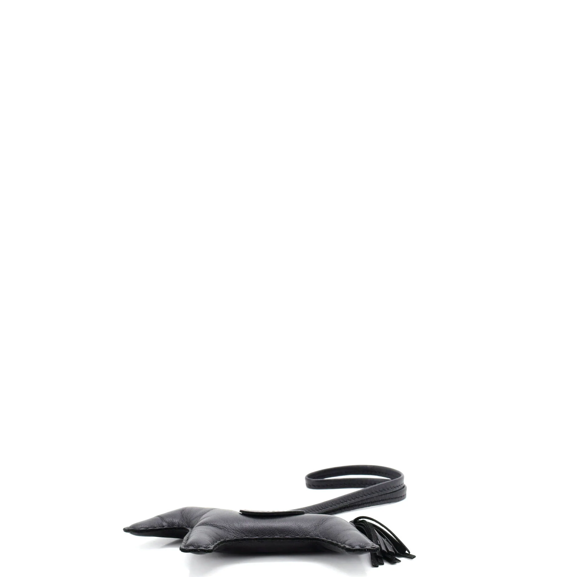 So Black GriGri Rodeo Bag Charm Leather MM - Image 2