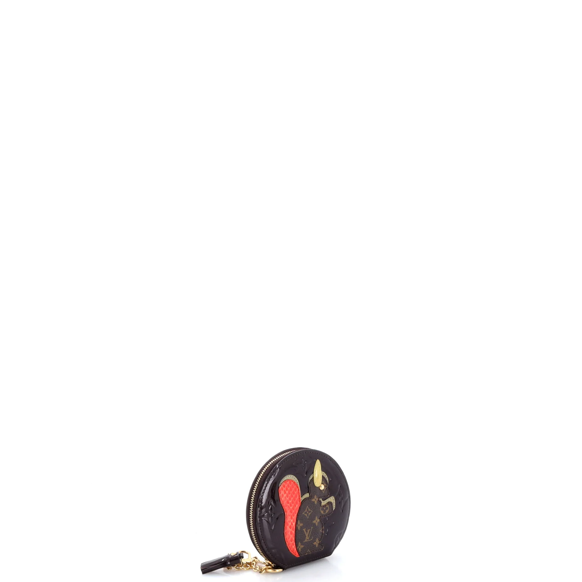 Boite Chapeau Coin Purse Monogram Vernis Animania Micro - Image 2