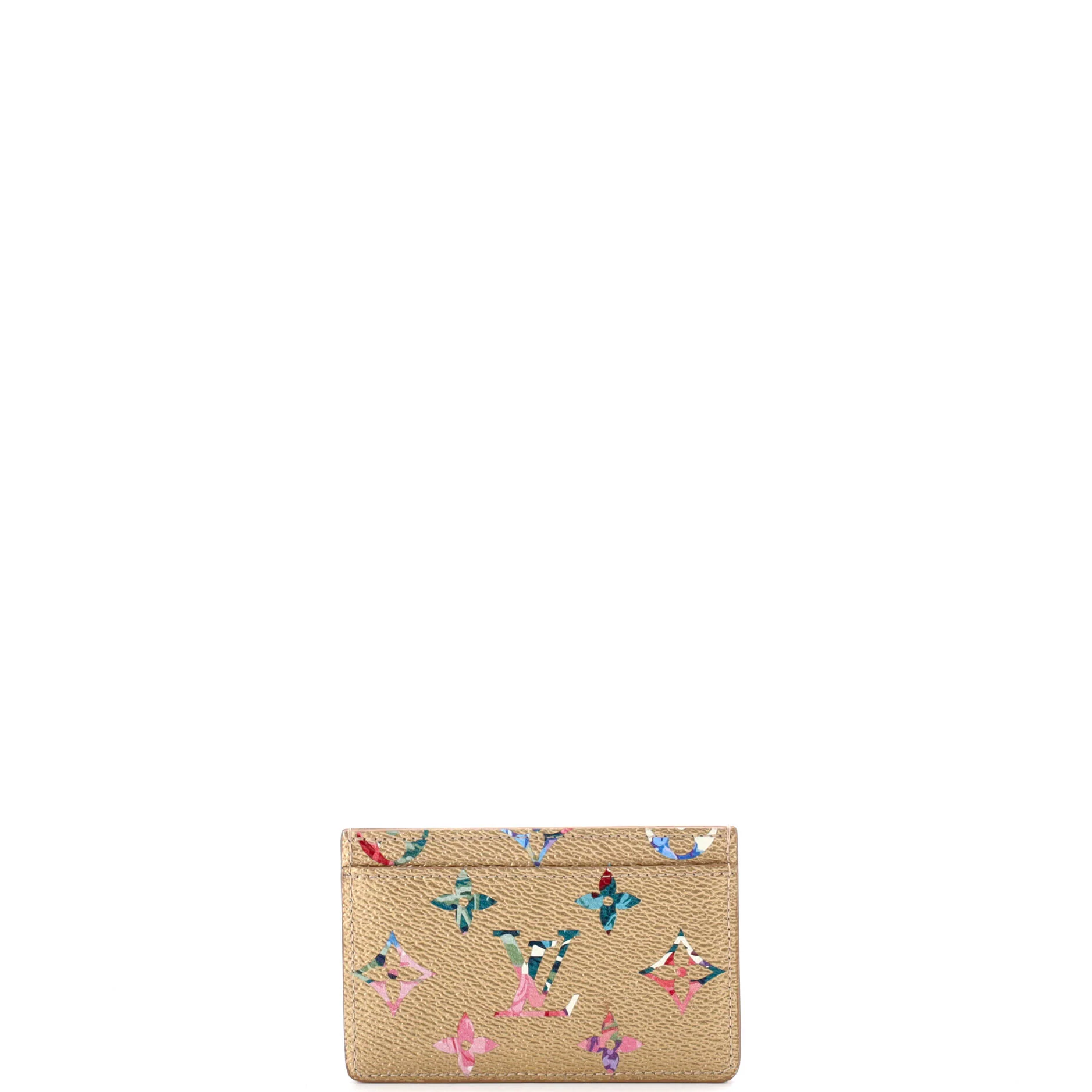 Card Holder Limited Edition Garden Monogram Canvas - Image 3