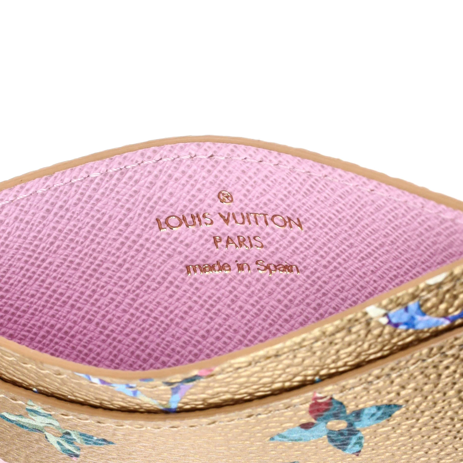 Card Holder Limited Edition Garden Monogram Canvas - Image 6