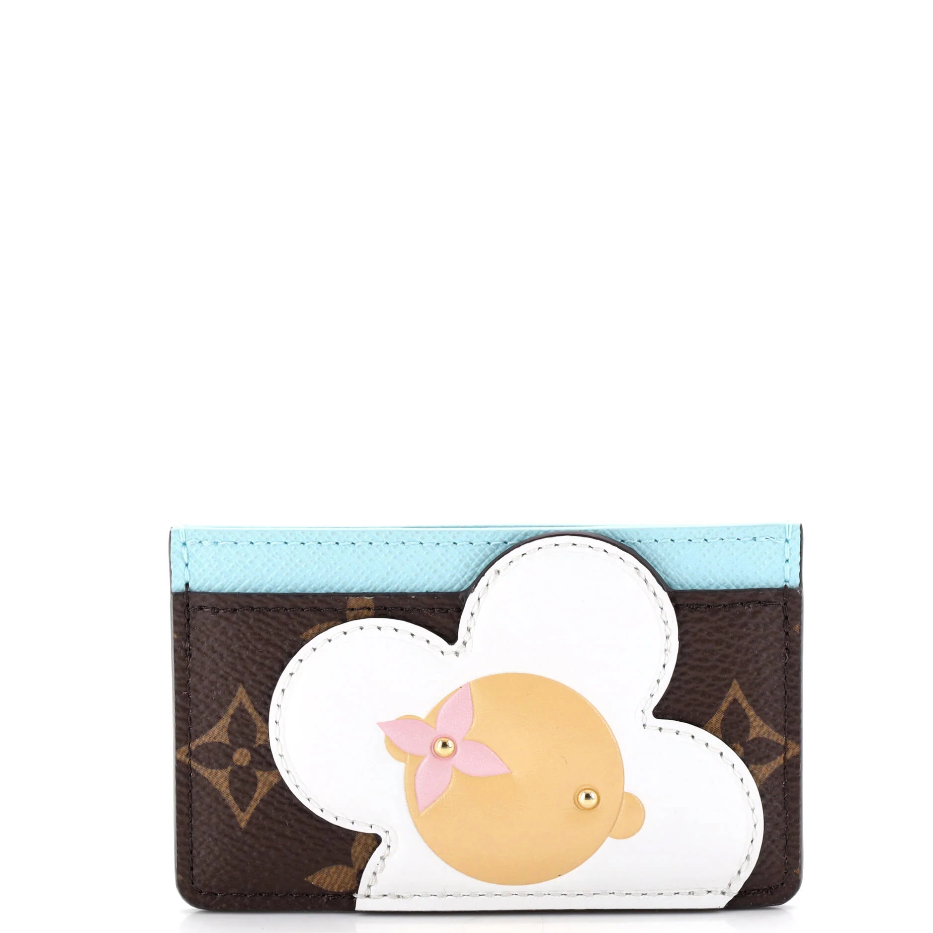 Card Holder Limited Edition Vivienne Xmas Monogram Canvas
